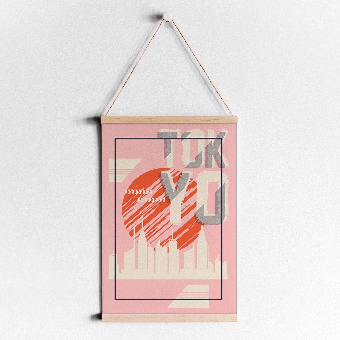 Minimalist Tokyo Poster - HypeSheriff