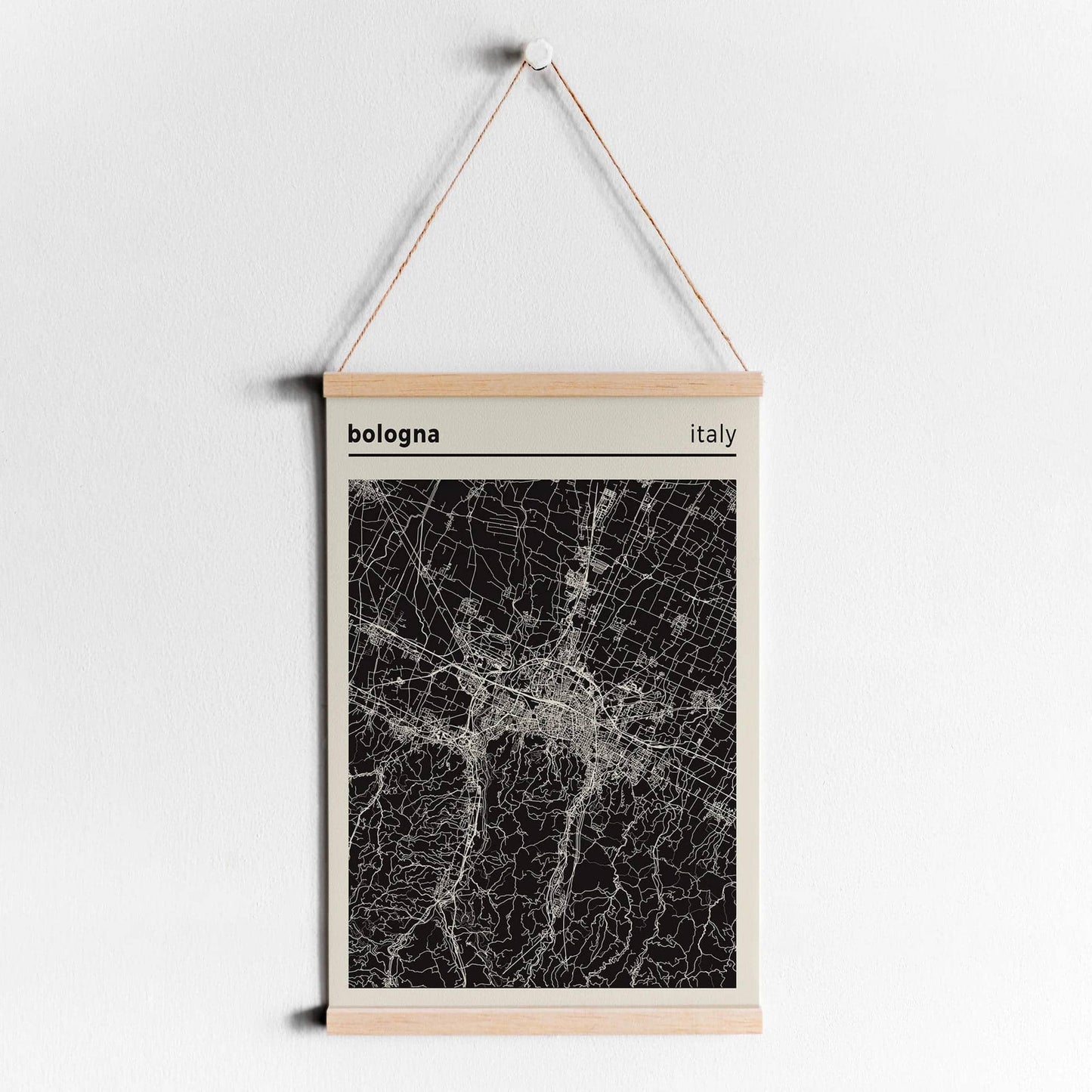 Bologna, Italy Map Poster - HypeSheriff