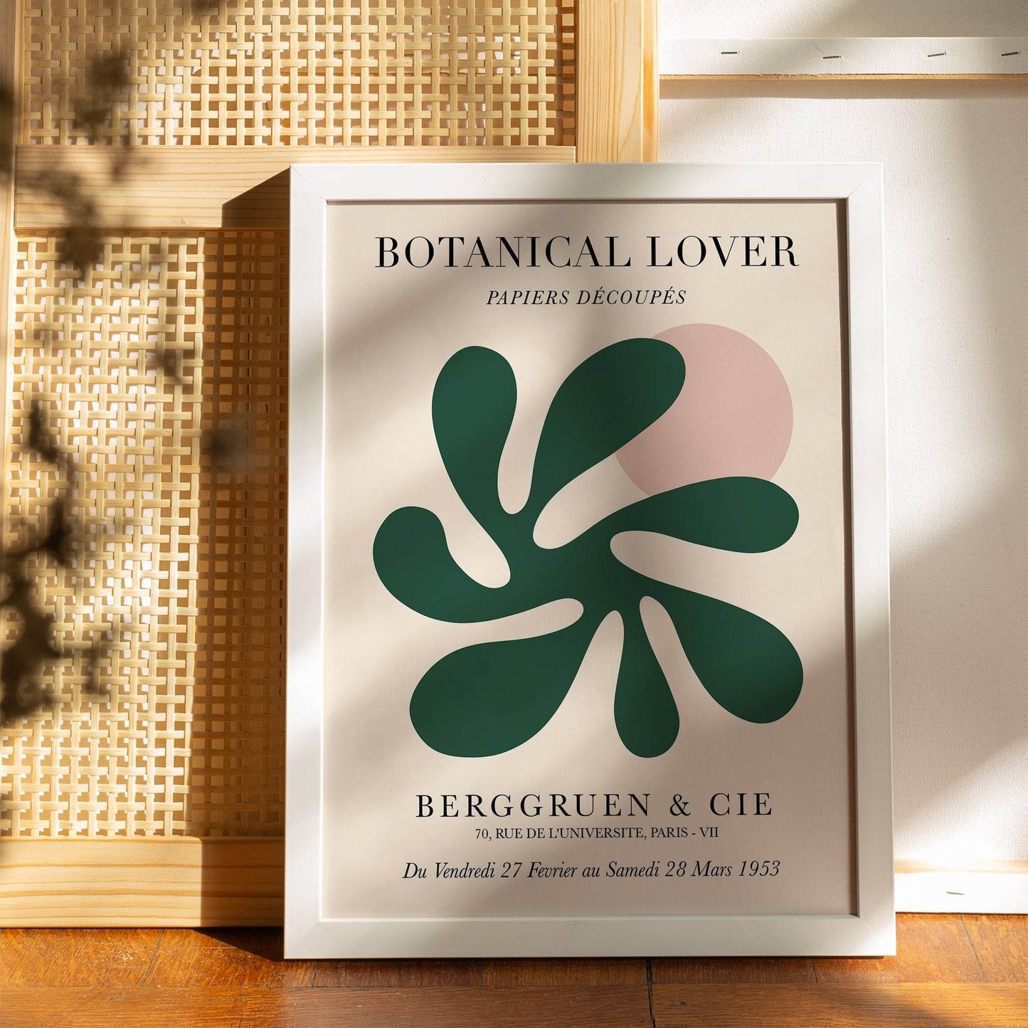 Botanical Exhibition Vintage Poster - HypeSheriff