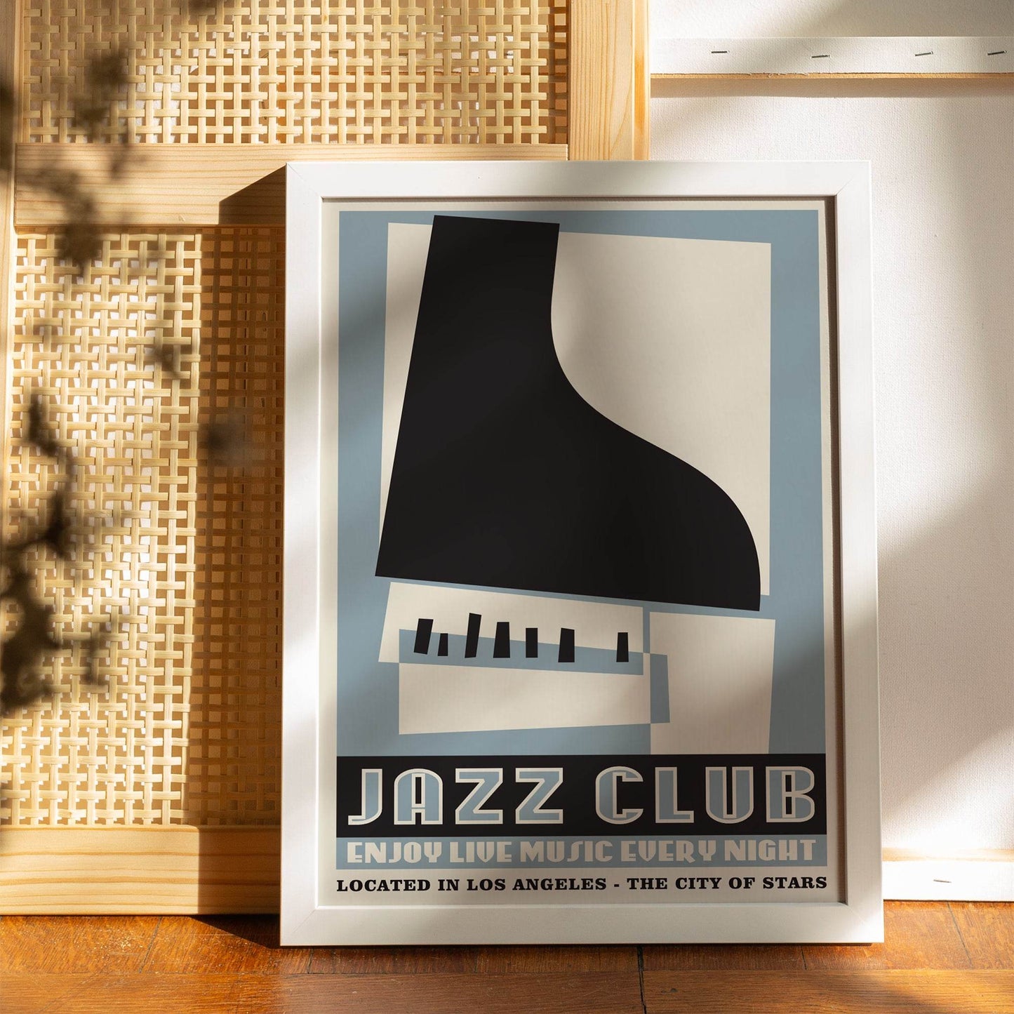 Vintage Jazz Club Poster - HypeSheriff
