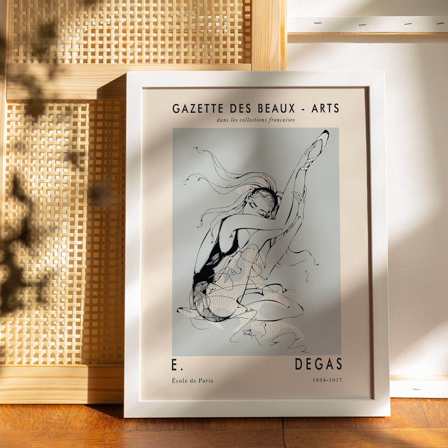 Handdrawn Ballet Poster - HypeSheriff