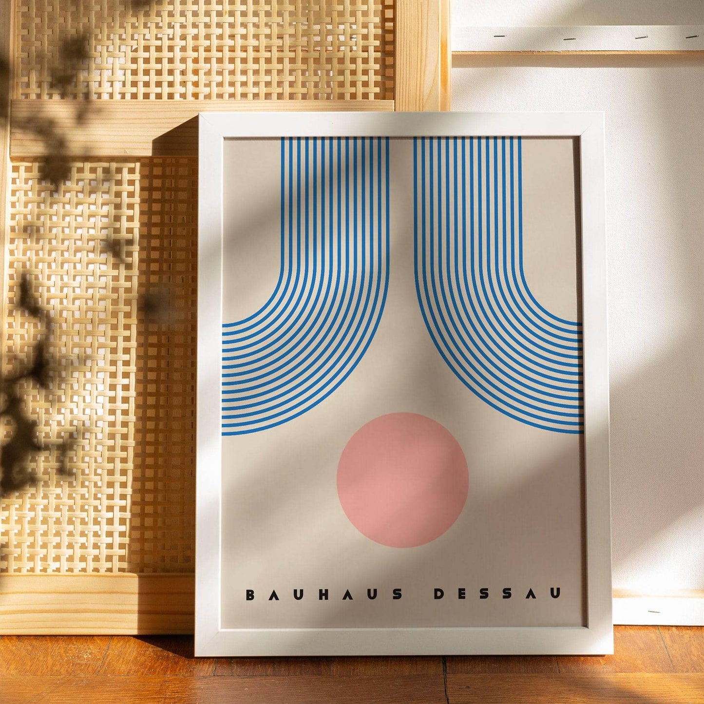 Retro Geometric Bauhaus Poster - HypeSheriff