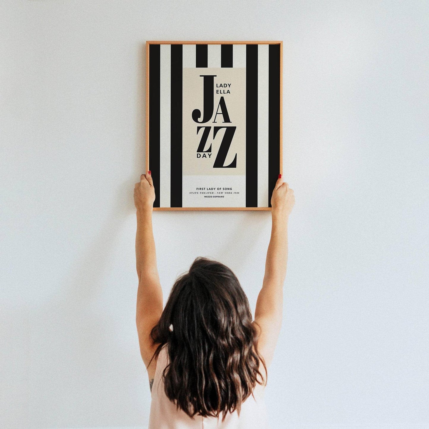 E. Fitzgerald Inspired Jazz Poster - HypeSheriff