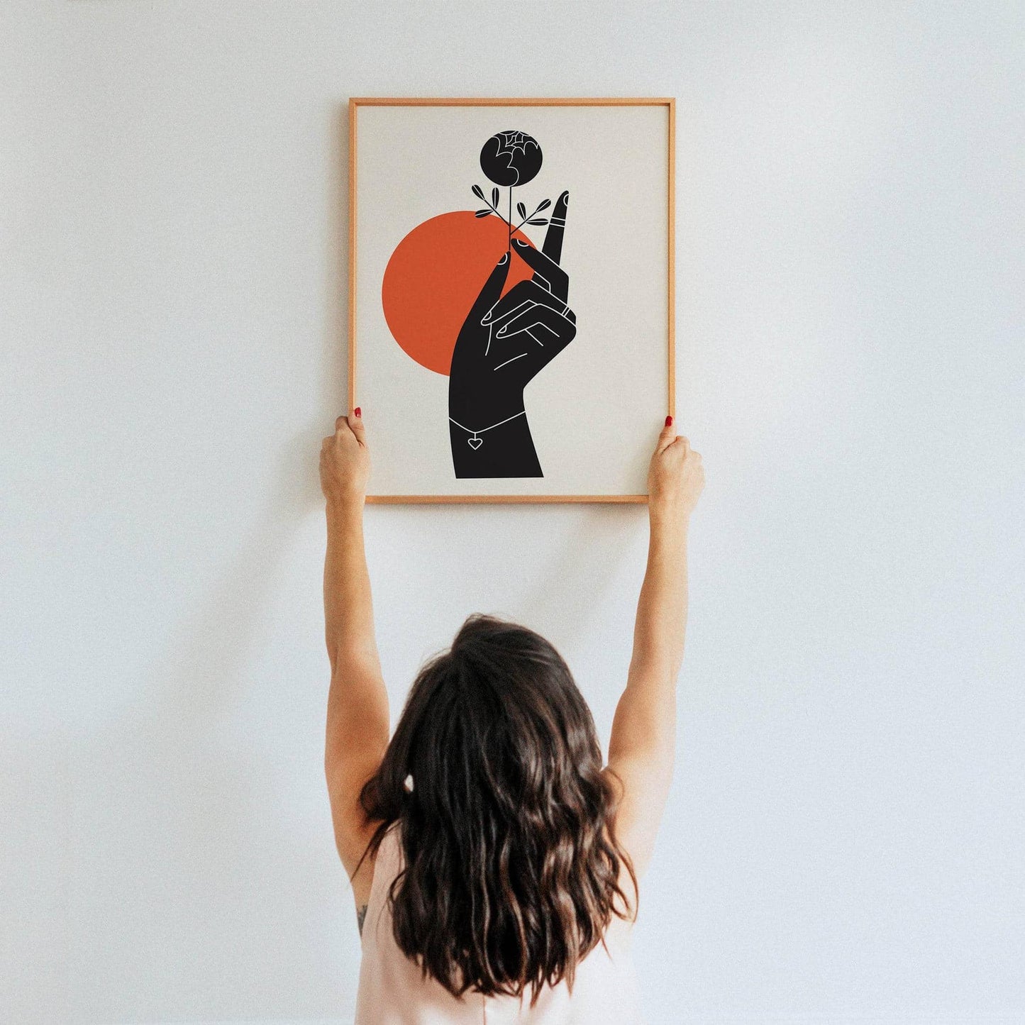 Wellbeing Folk Illustration Print - HypeSheriff