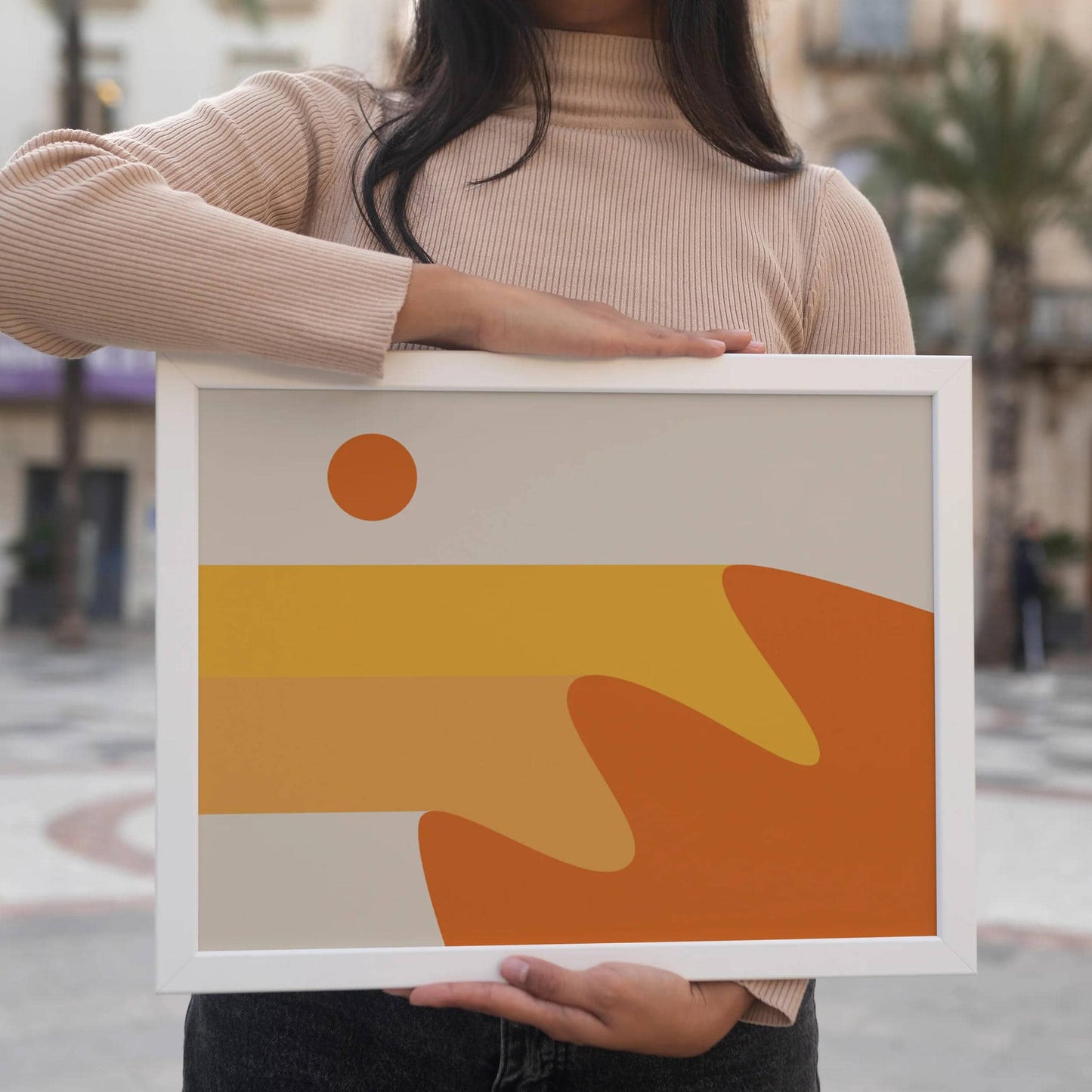 Modern Sunset Poster - HypeSheriff