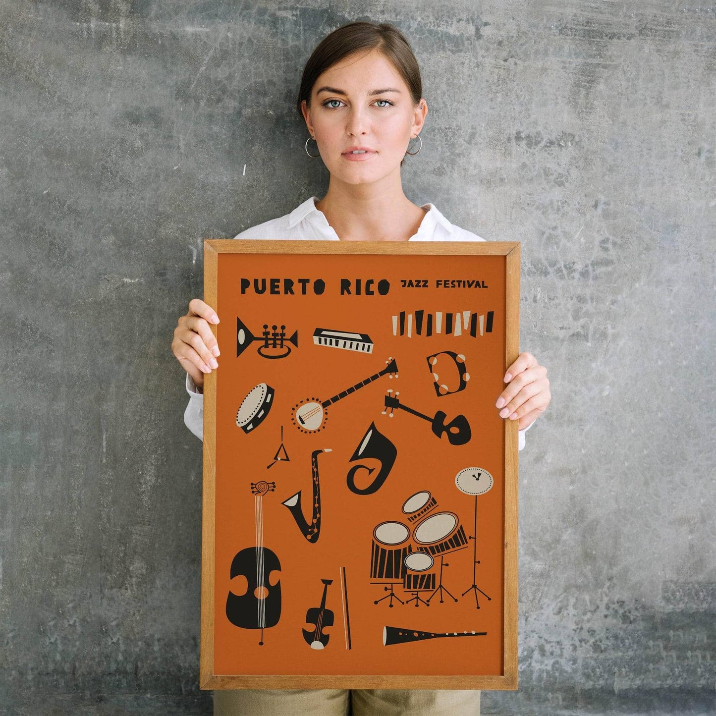 Puerto Rico Jazz Festival Poster - HypeSheriff