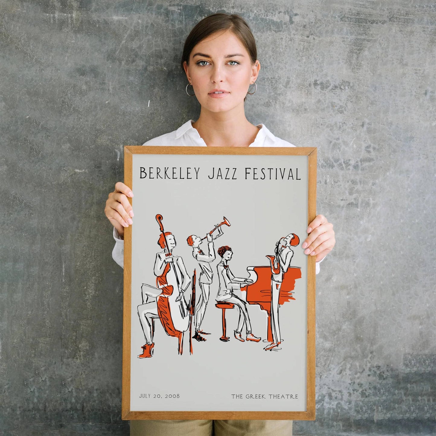 Contemporary Jazz Festival Poster - HypeSheriff