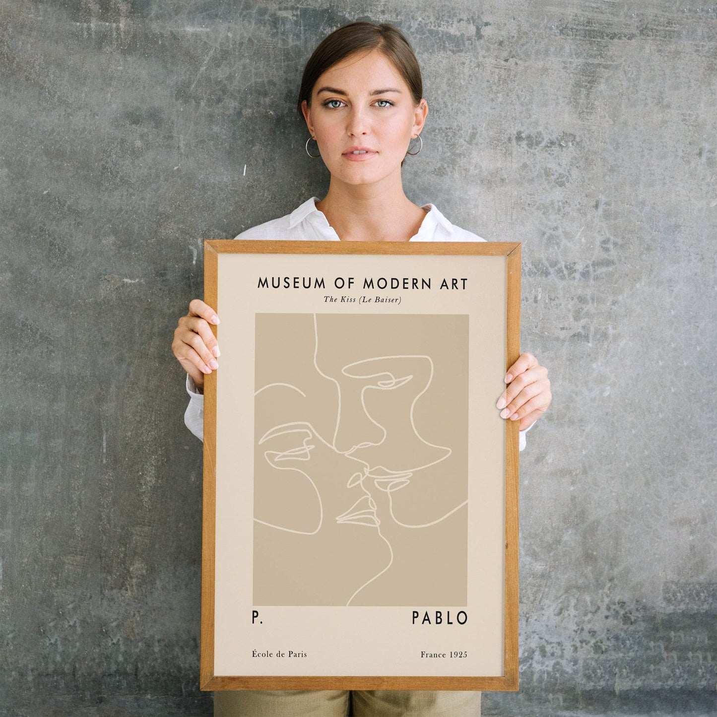 Picasso Kiss Poster - HypeSheriff