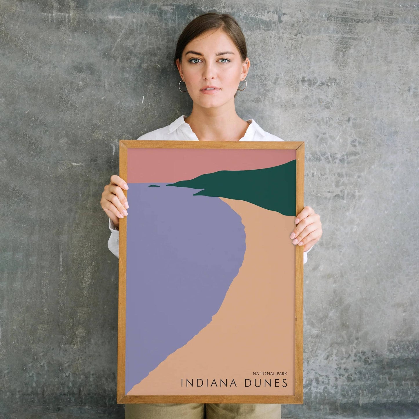 Indiana Dunes, National Park Poster - HypeSheriff
