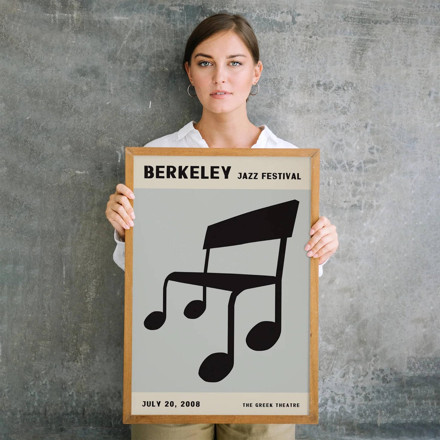 2008 Berkeley Jazz Festival Poster - HypeSheriff