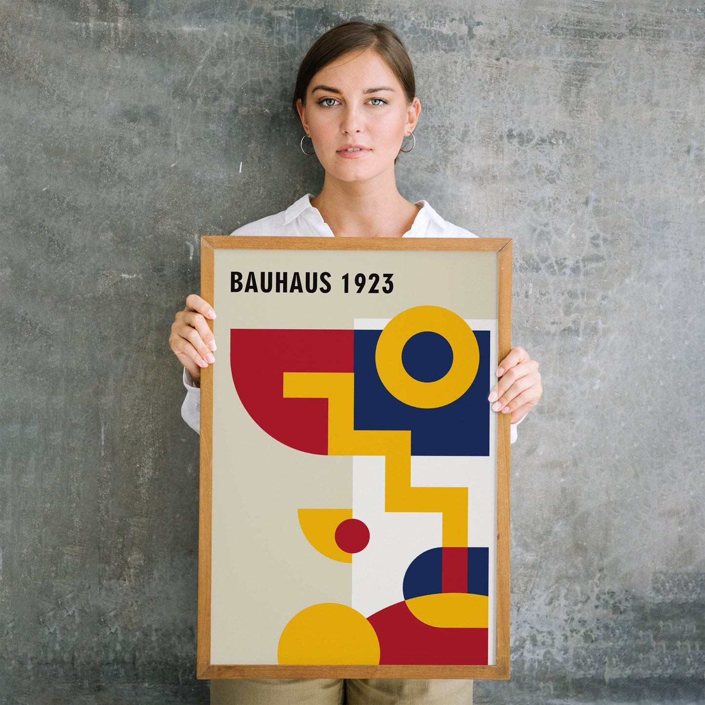Vintage Bauhaus Poster Print - HypeSheriff