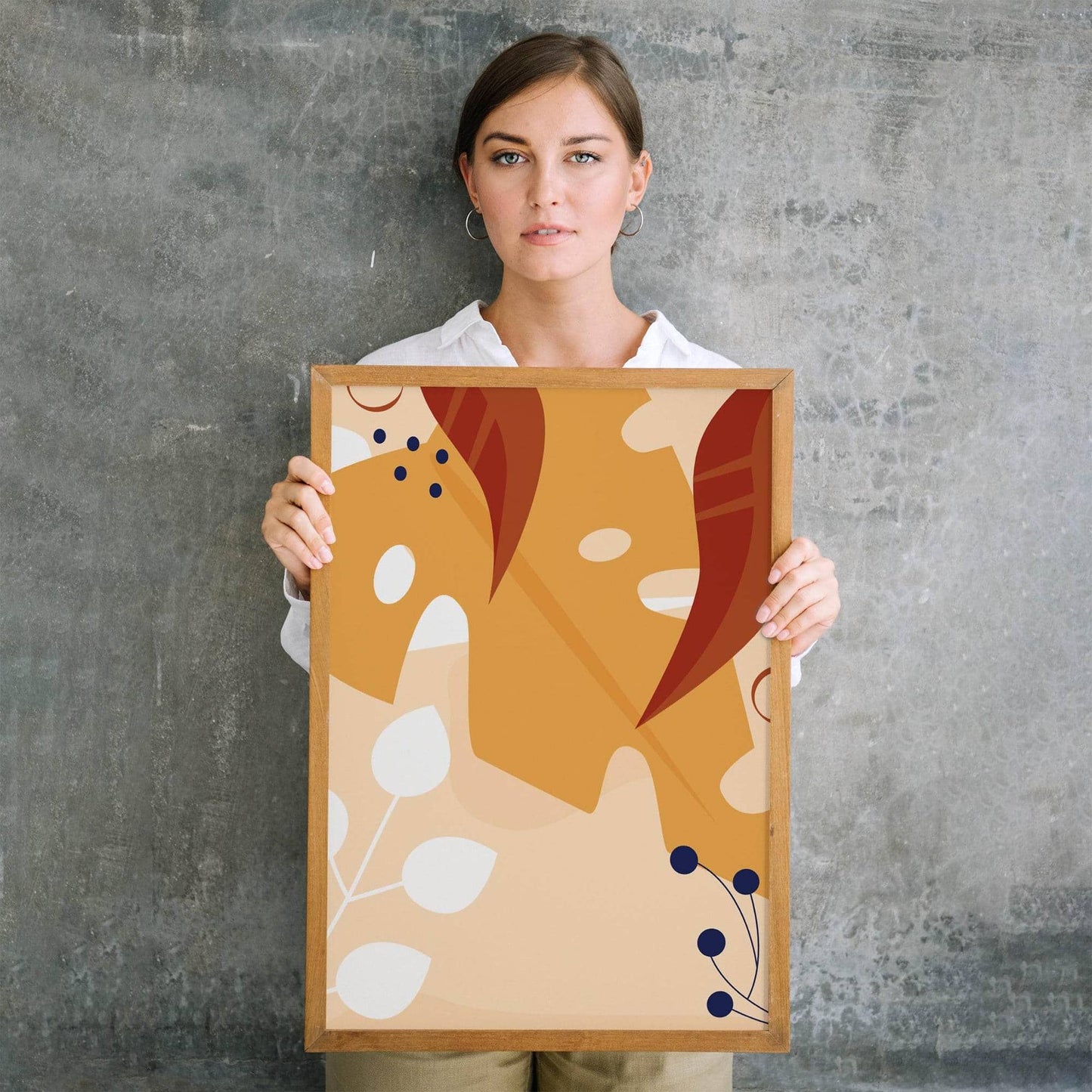 Cozy and Warm Floral Poster - HypeSheriff