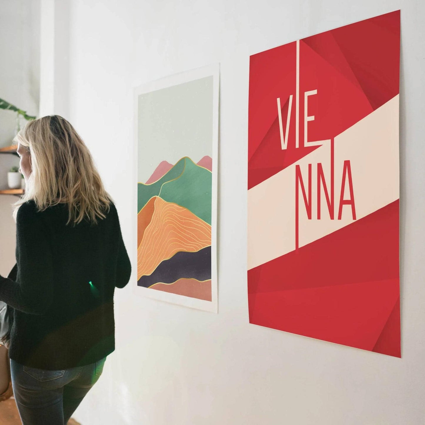 Vienna Minimalist Poster - HypeSheriff