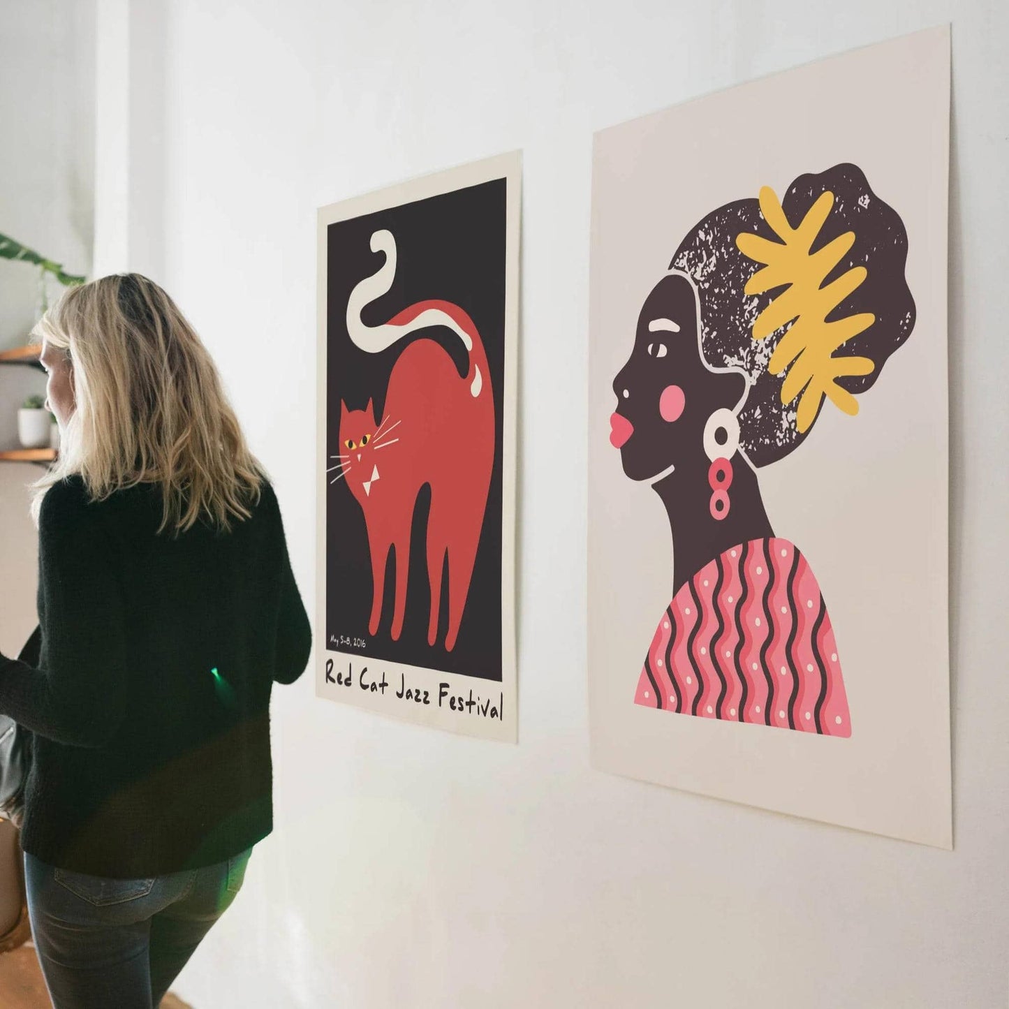 African Lady Portrait Poster - HypeSheriff