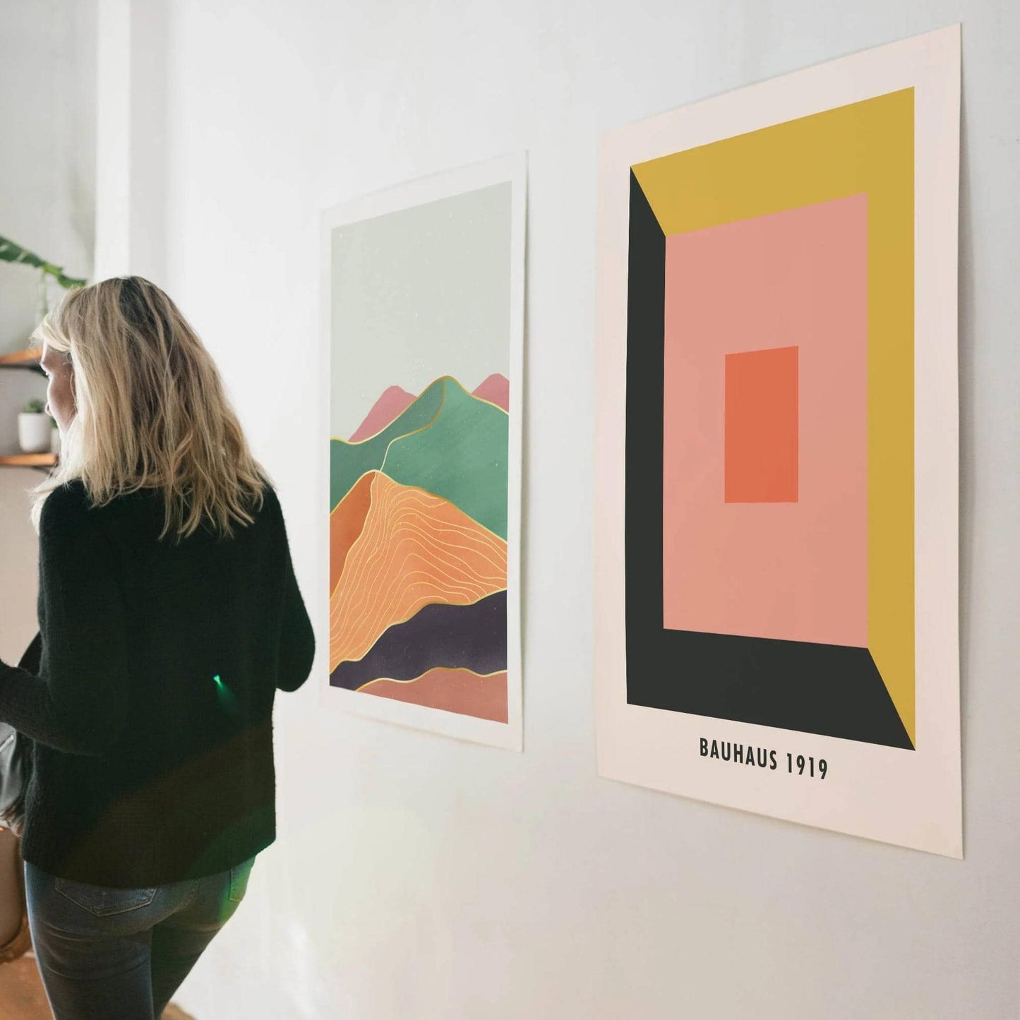 Minimalist Bauhaus Poster - HypeSheriff