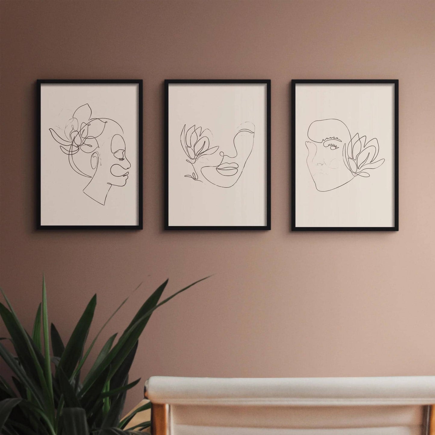 Set of 3 Line Art Posters - HypeSheriff