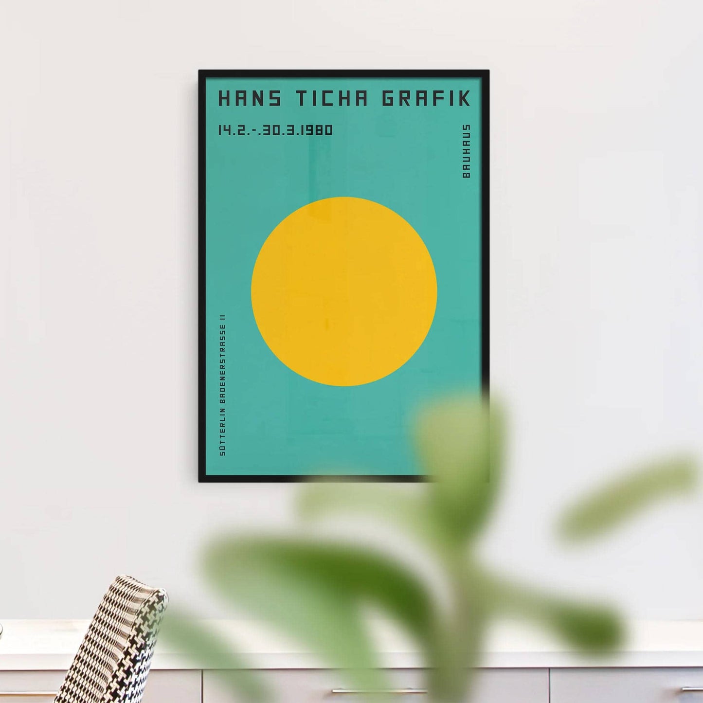 Minimalist Bauhaus Poster Print - HypeSheriff