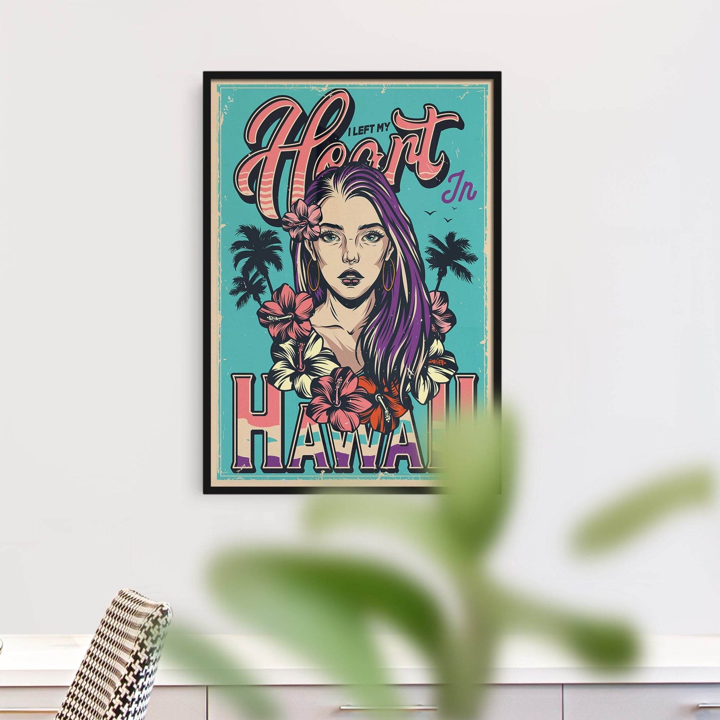 Hawaii Retro Poster - HypeSheriff