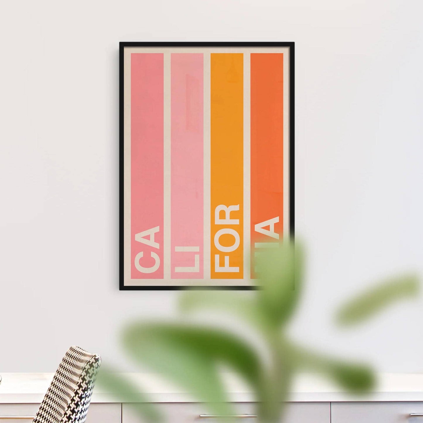 Minimalist California Poster - HypeSheriff