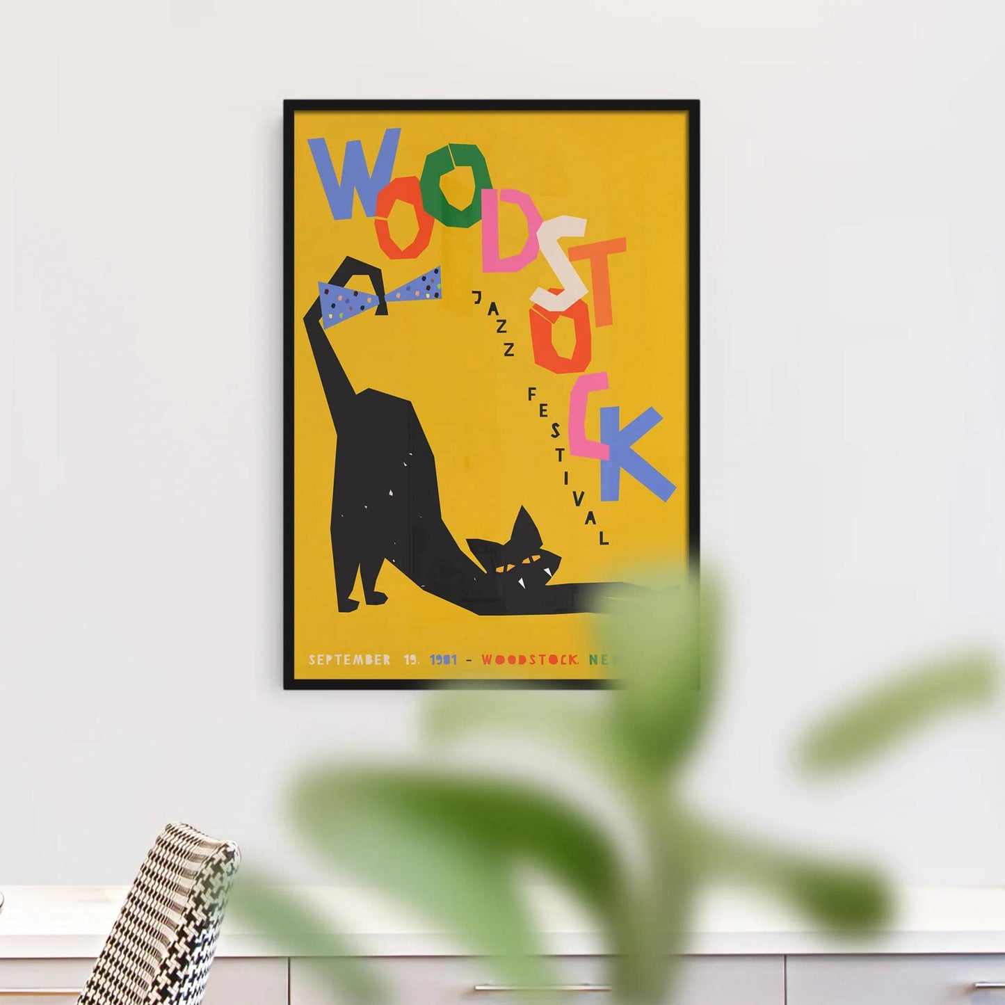 Woodstock Jazz Festival Poster - HypeSheriff