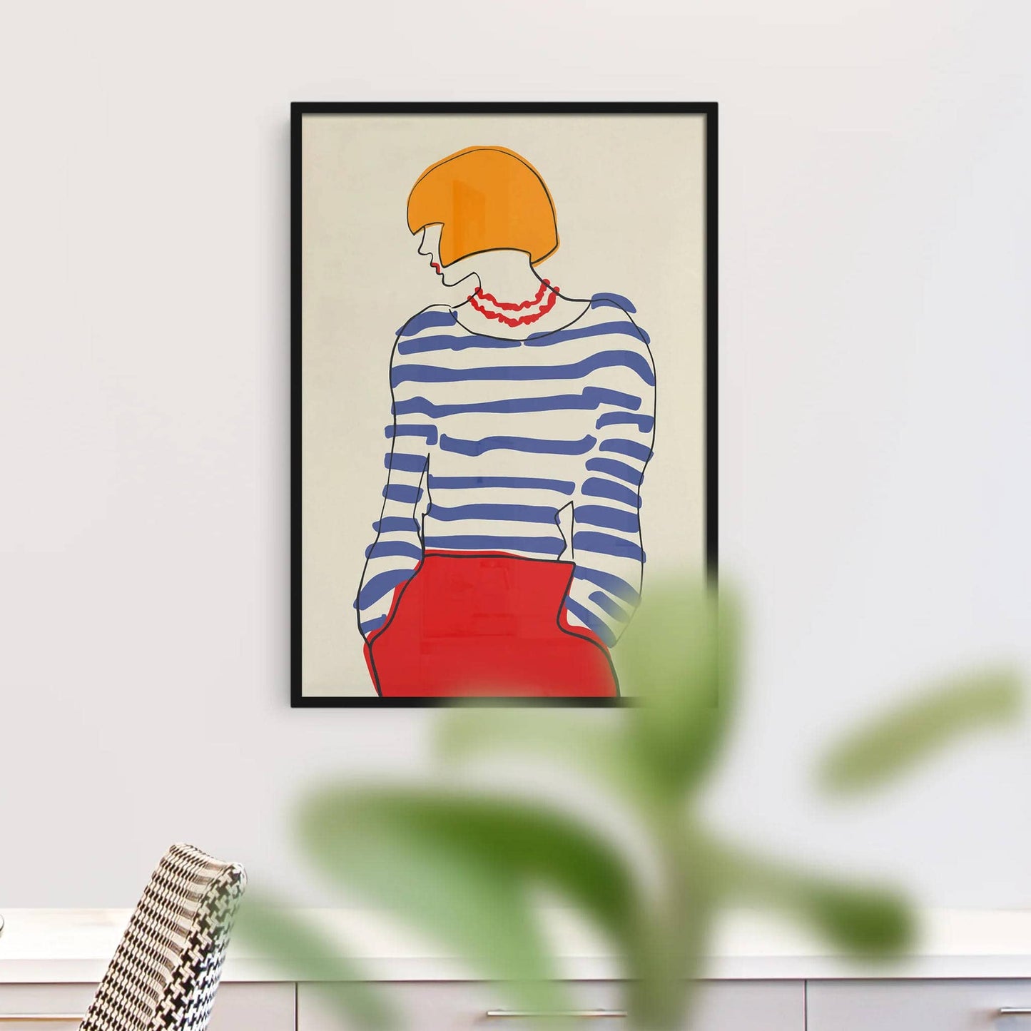 Fashion Girl Painting Poster - HypeSheriff
