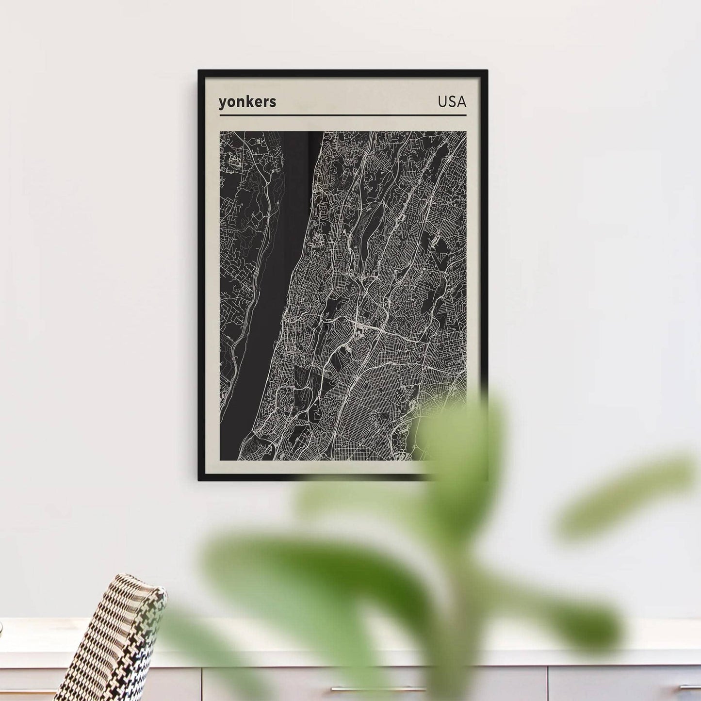 Yonkers Map Poster - HypeSheriff