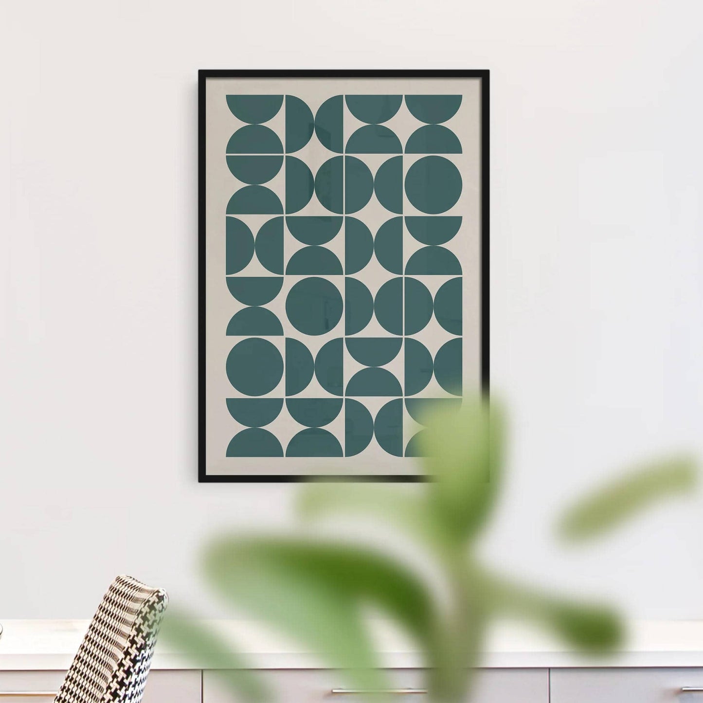 Geometric Composition Framed Print - HypeSheriff