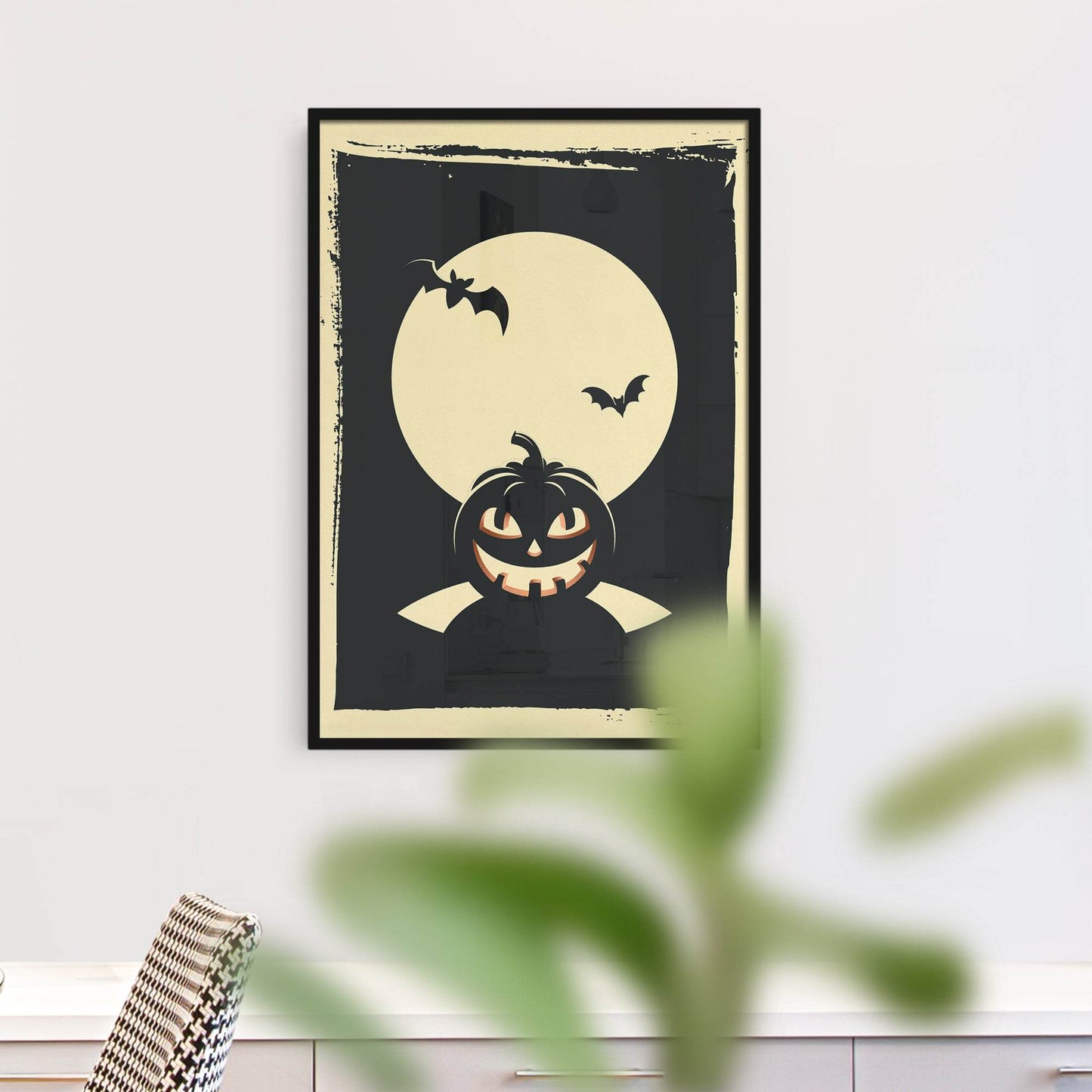 Minimal Halloween Poster - HypeSheriff