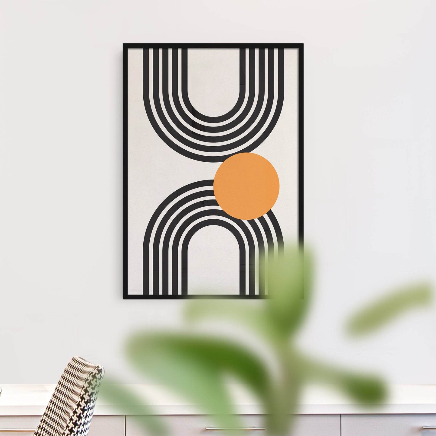Geometric Arch Print - HypeSheriff