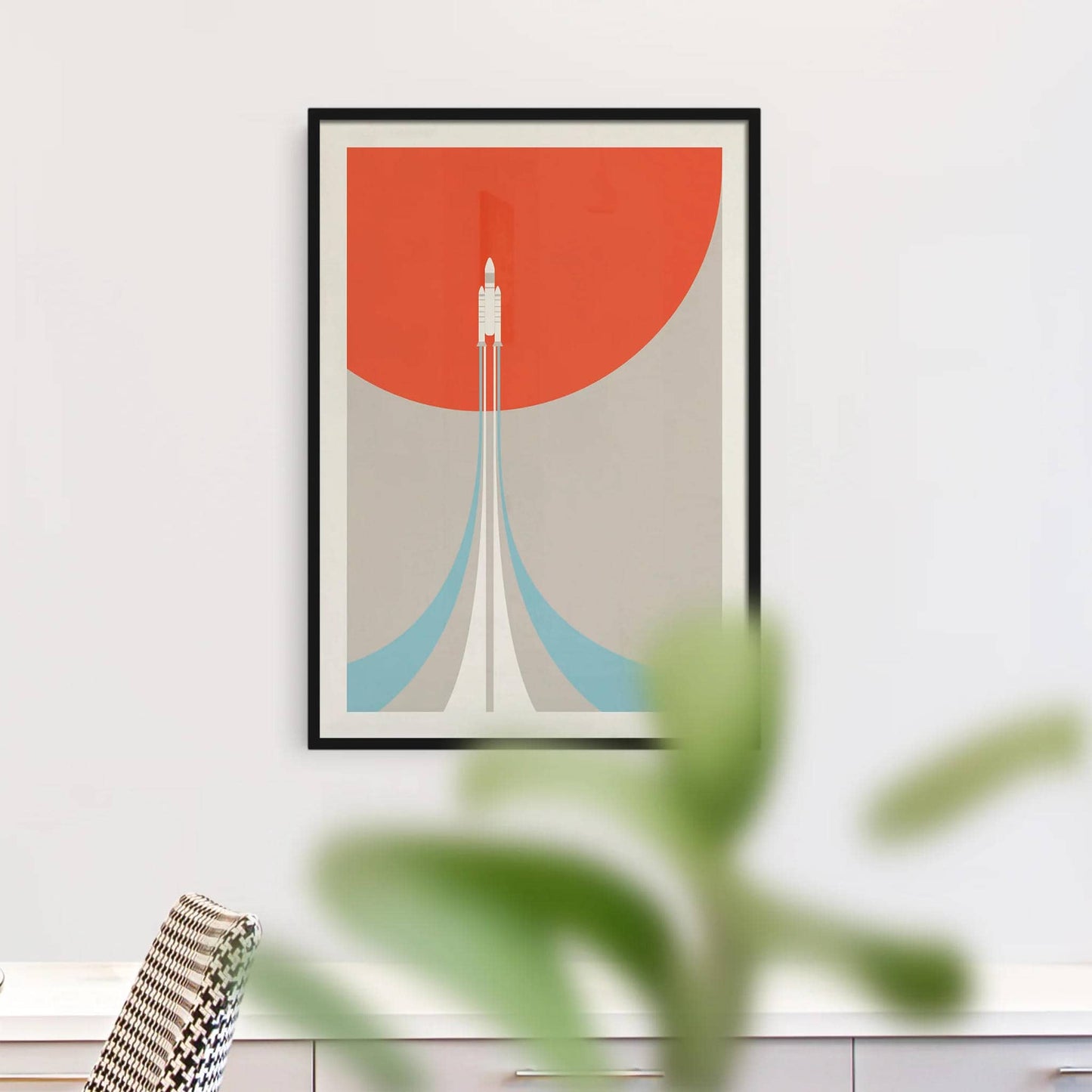 Minimalist Space Poster - HypeSheriff