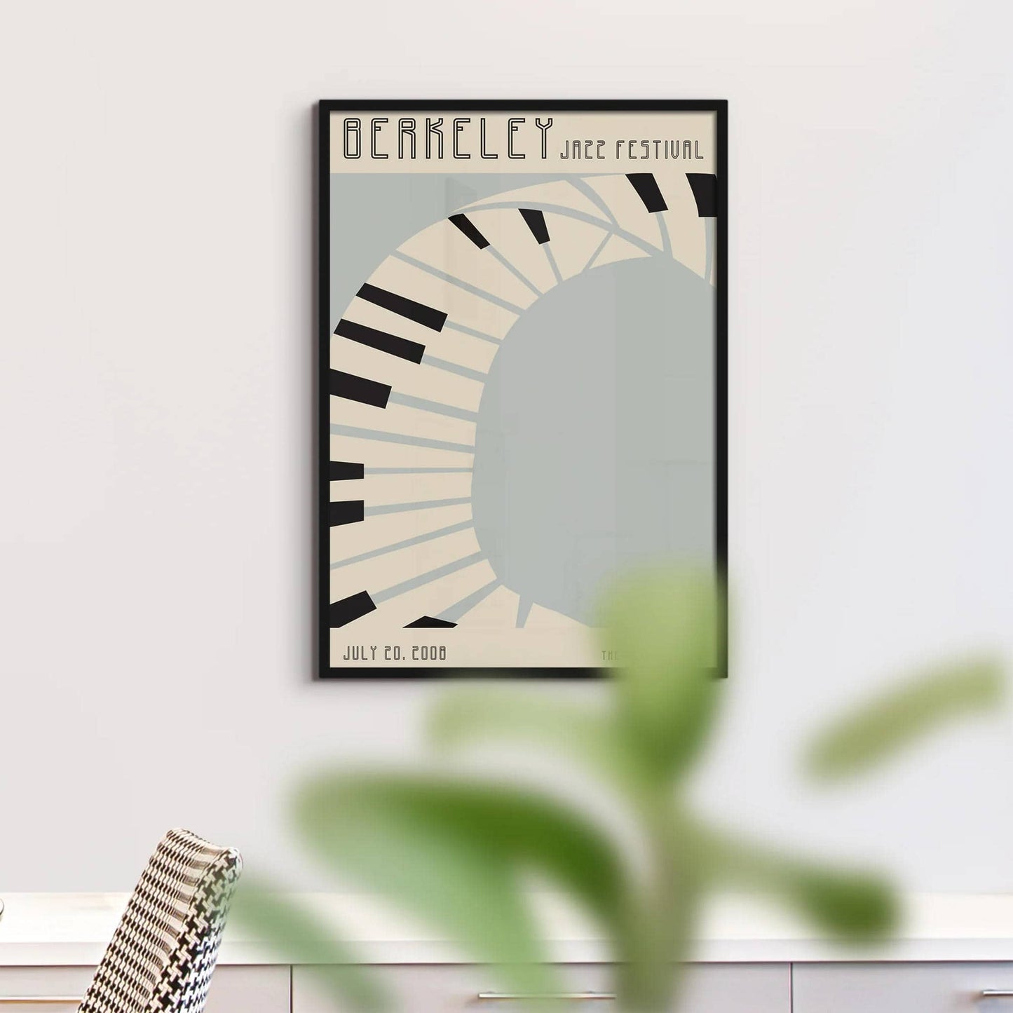 Poster Print for 2008 Jazz Festival - HypeSheriff