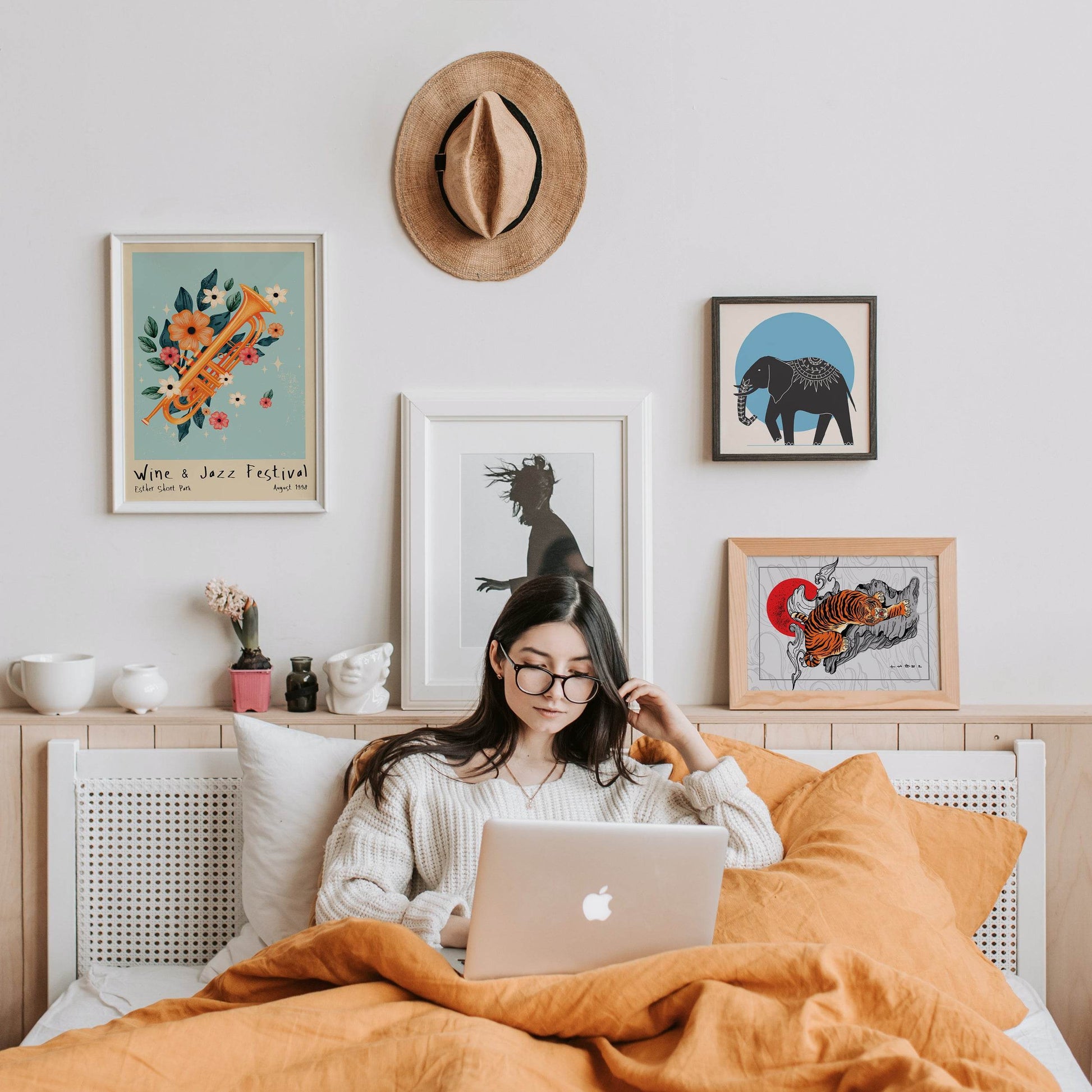 Framed Vintage Jazz Poster Reprint - HypeSheriff