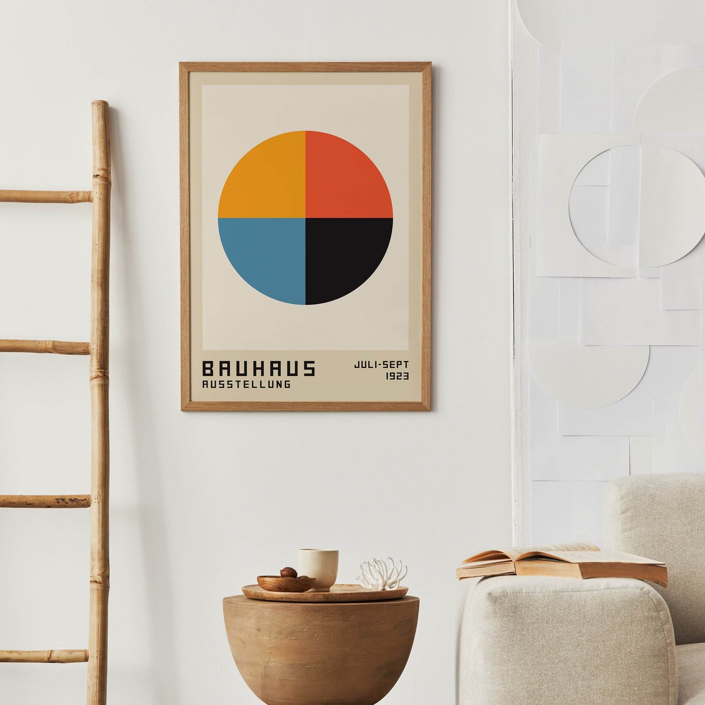 Bauhaus Circle Poster - HypeSheriff