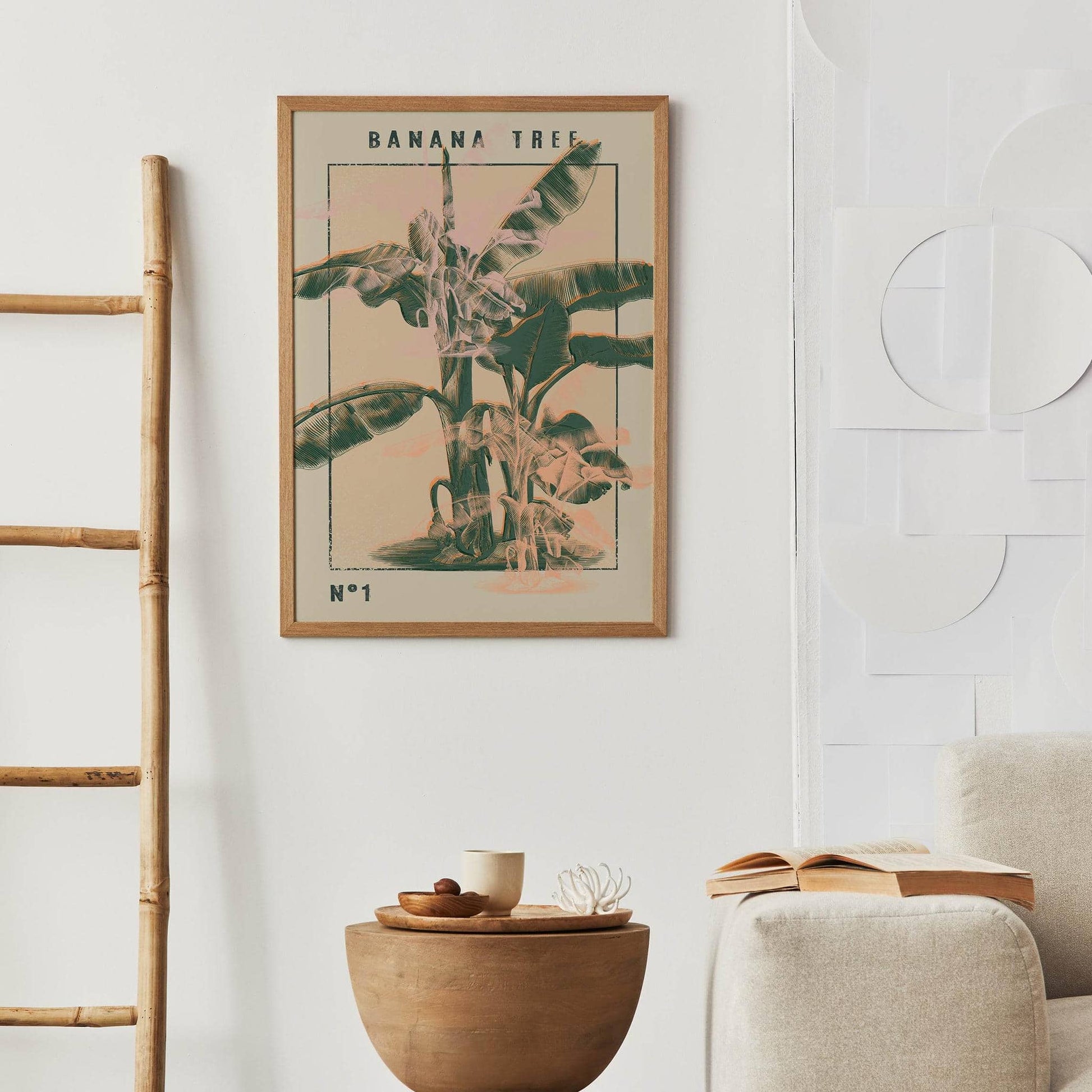 Vintage Banana Tree Art Print - HypeSheriff