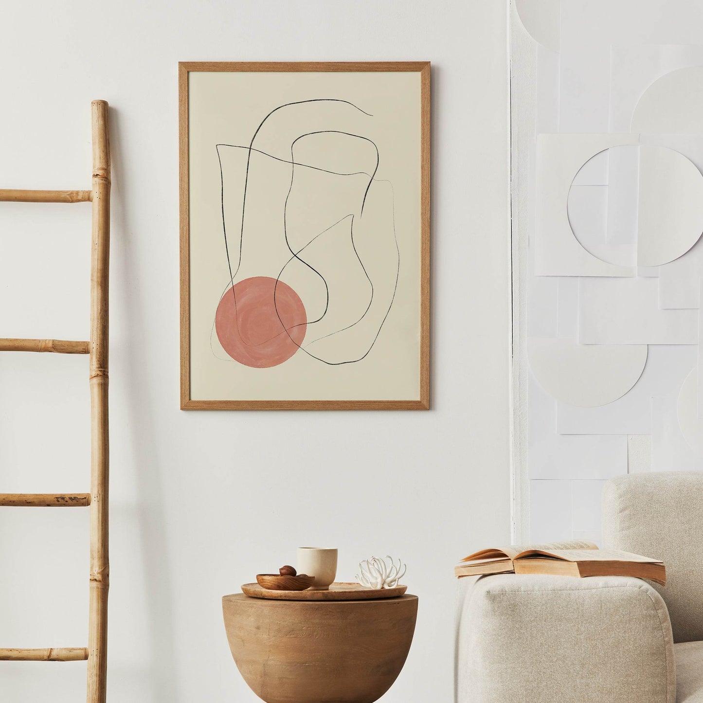 Scandinavian Abstract Paint Poster - HypeSheriff