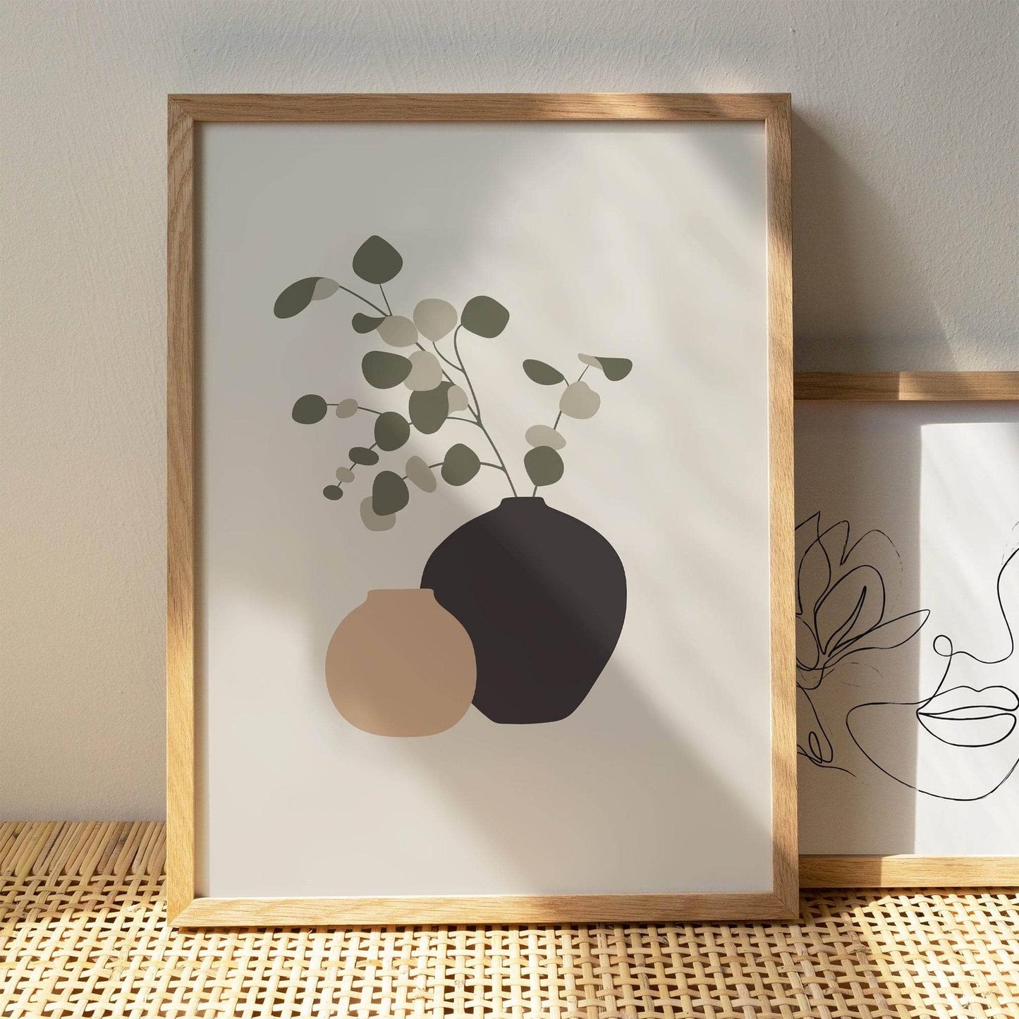 Set of 3 Minimalist Floral Prints - HypeSheriff