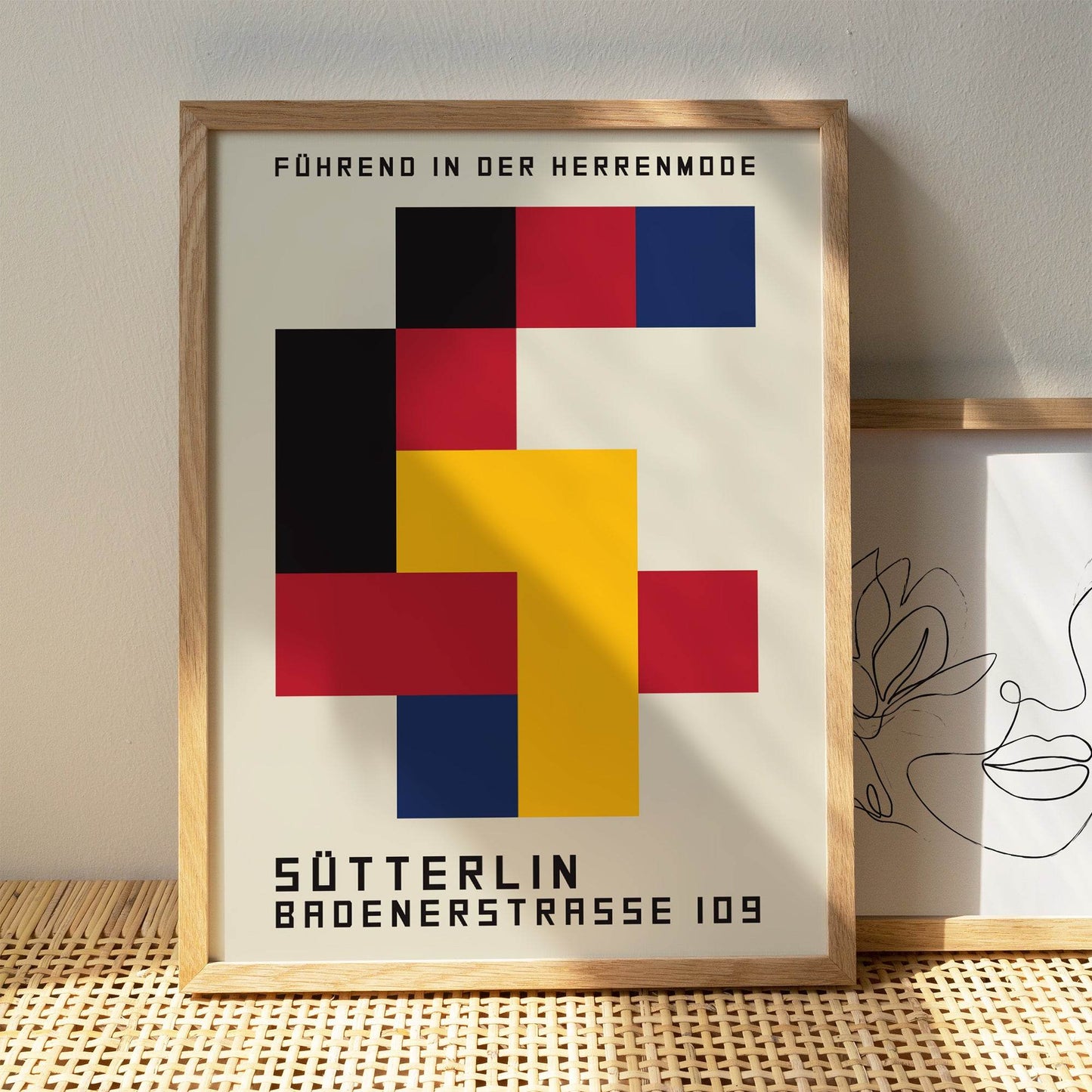 Bauhaus Exhibition Poster. Geometric Illustration Print - HypeSheriff