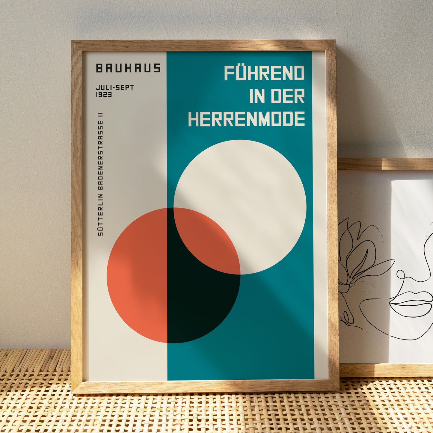 Minimalist Bauhaus Exhibition Poster