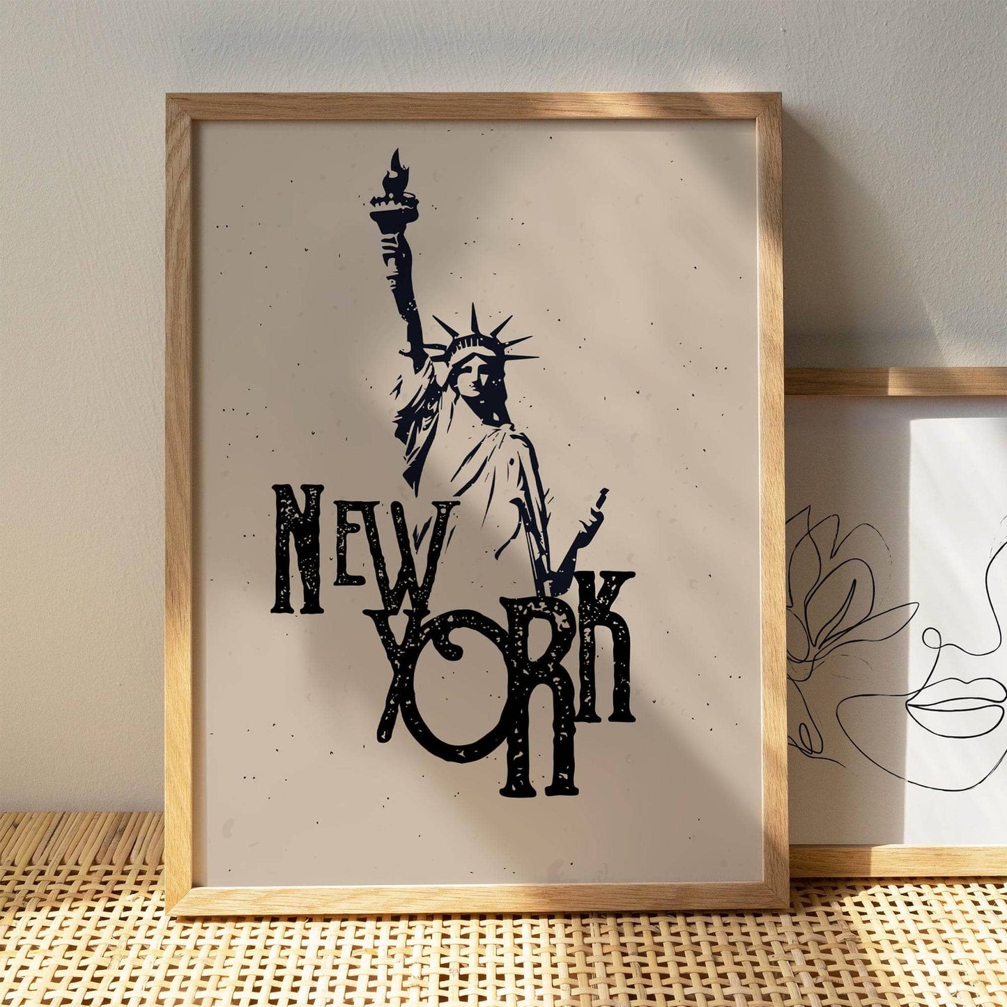 New York Retro Poster - HypeSheriff