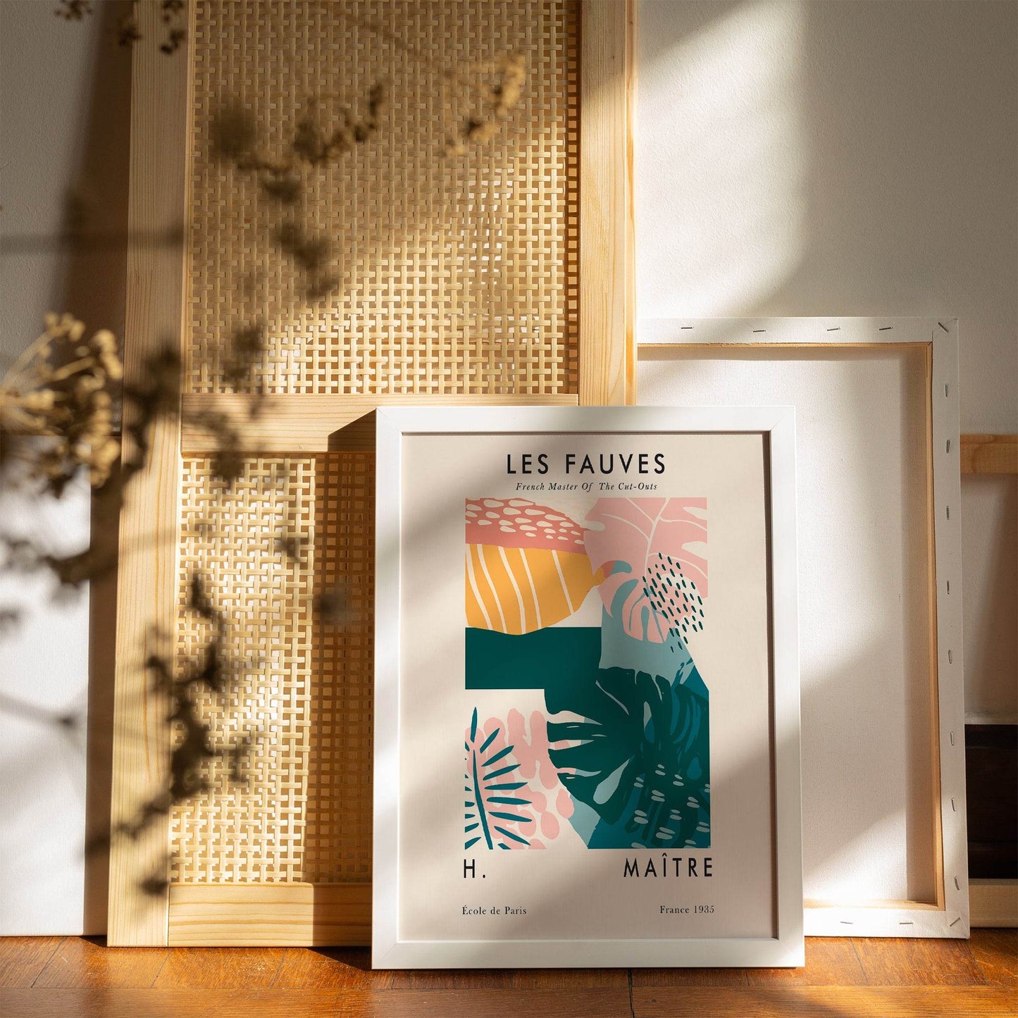 Vintage Floral Art Print - HypeSheriff