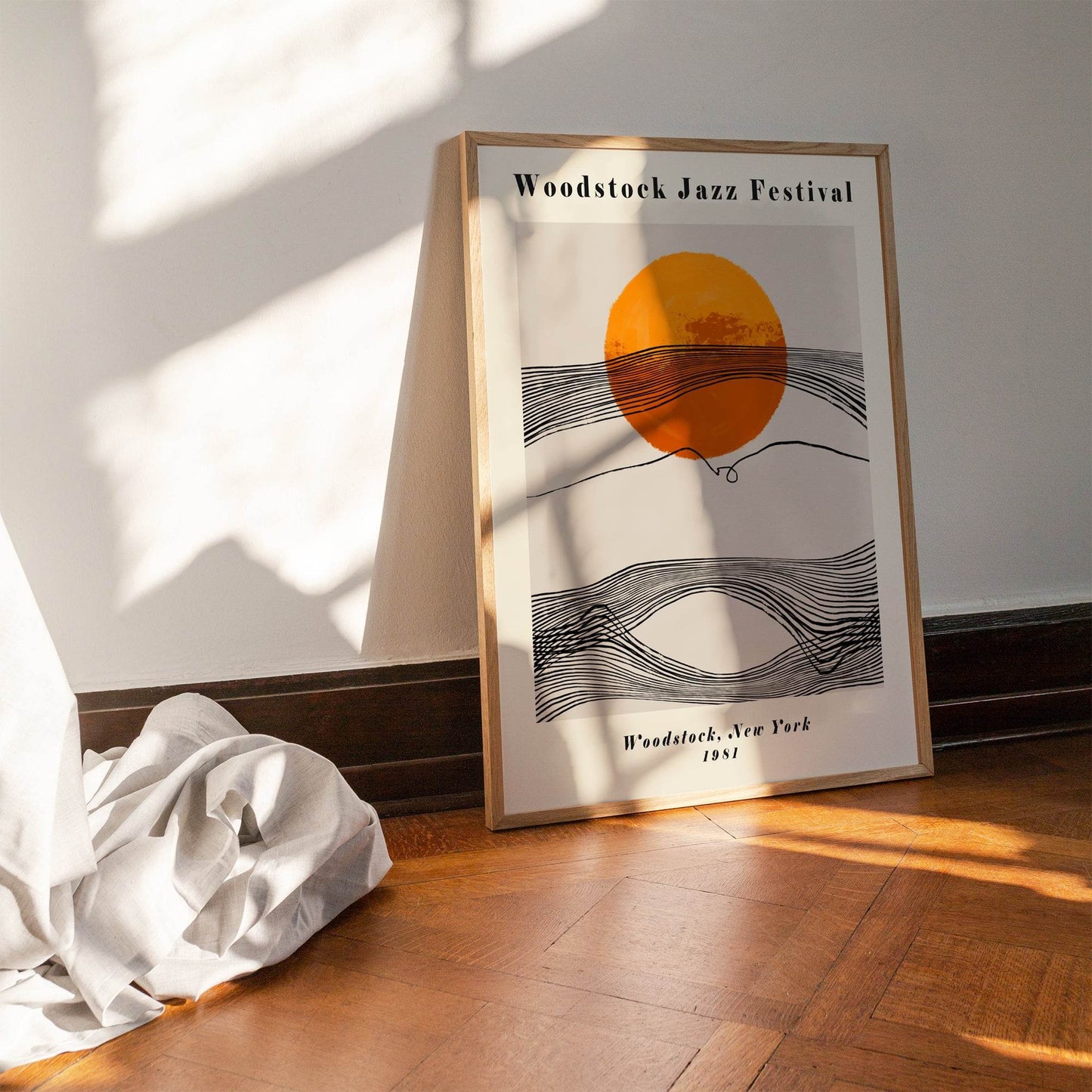 Woodstock Jazz Festival Poster - HypeSheriff