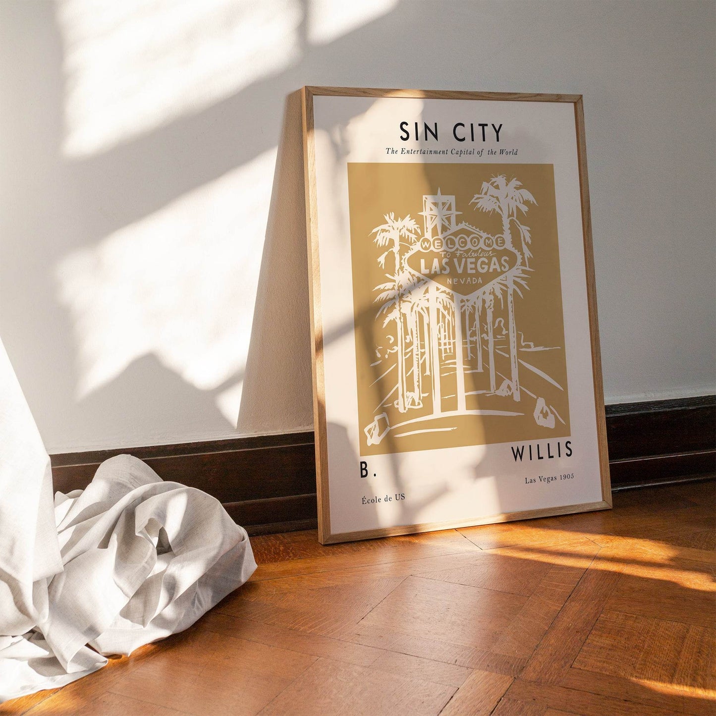 Retro Las Vegas Poster - HypeSheriff