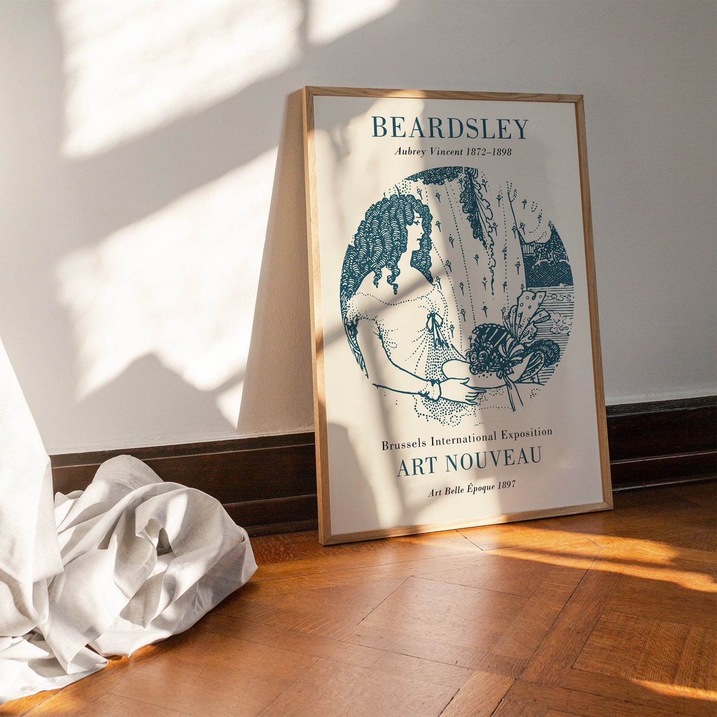 Art Nouveau Retro Poster - HypeSheriff