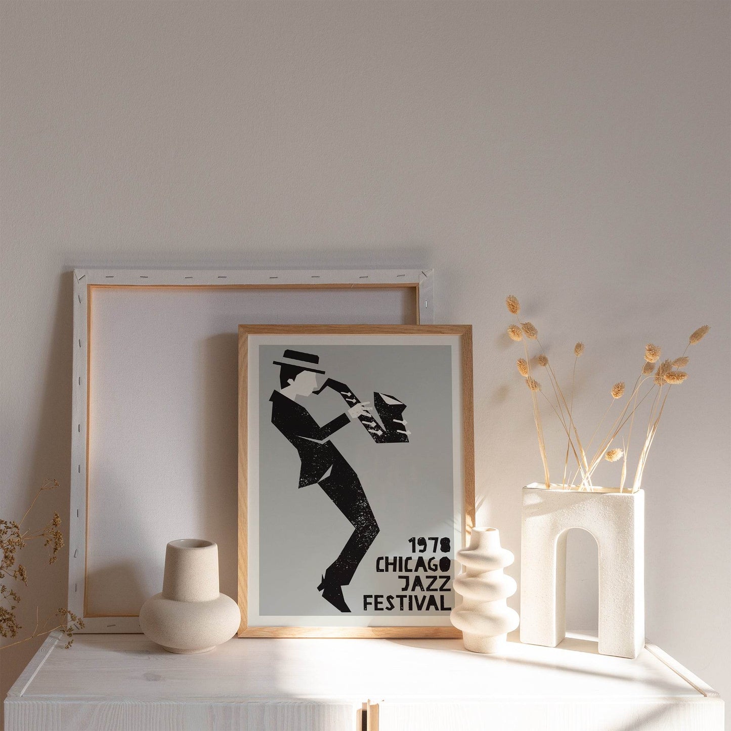 1978 Chicago Jazz Festival Poster - HypeSheriff