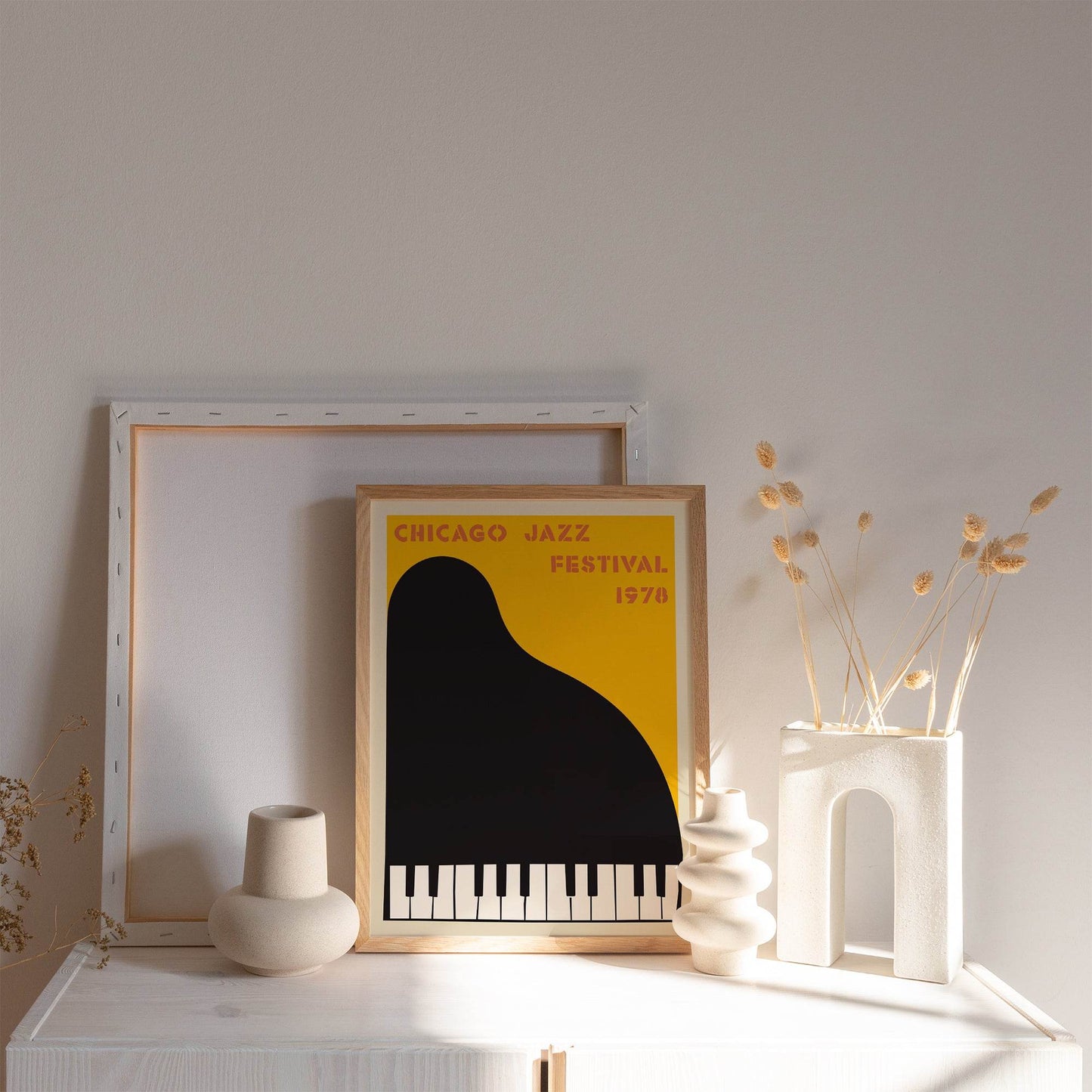 1978 Chicago Jazz Festival Poster - HypeSheriff