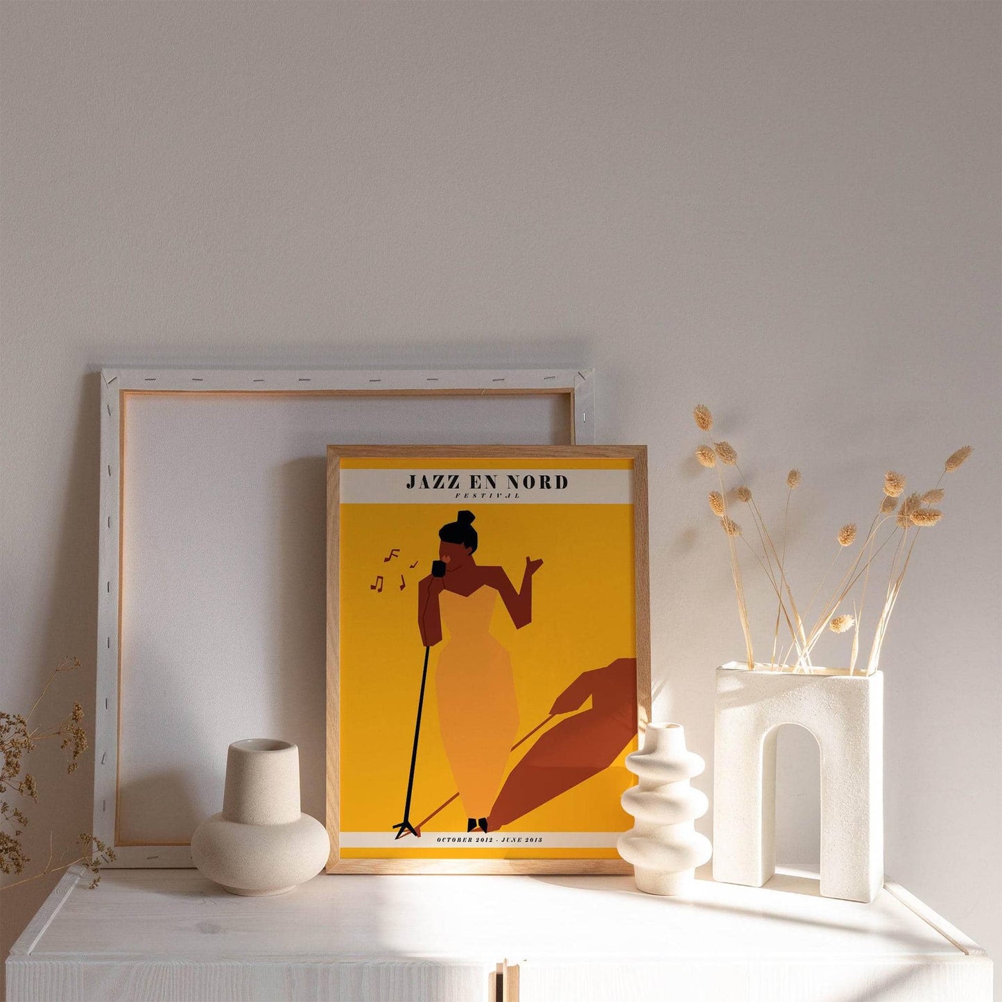 Illustrated Jazz Festival Poster - HypeSheriff