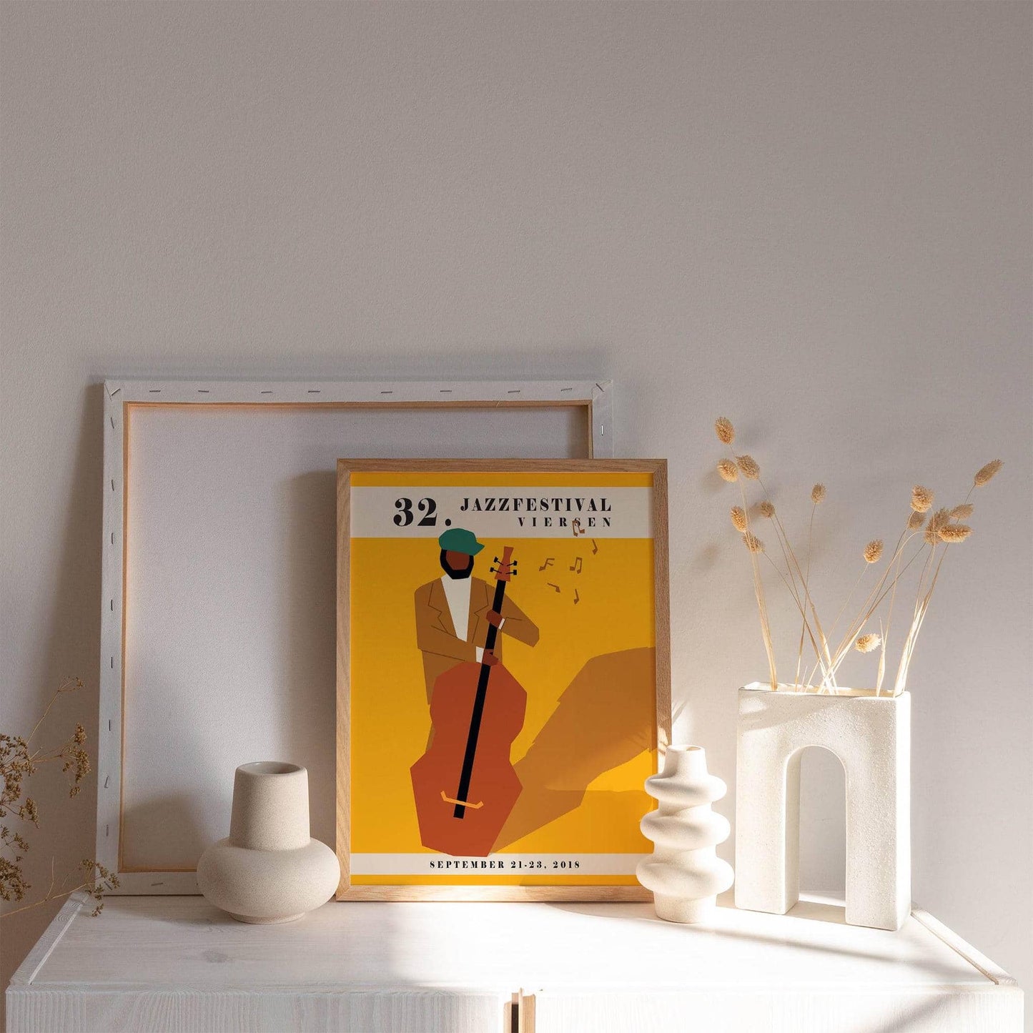 Jazz Festival Art Poster - HypeSheriff
