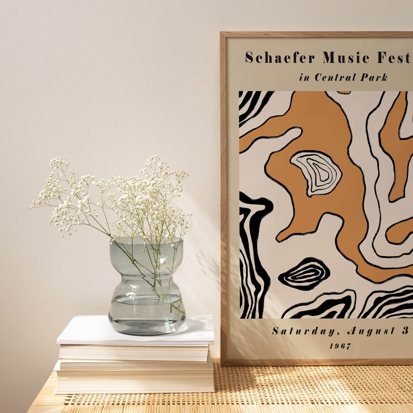 1967 Schaefer Music Festival Poster - HypeSheriff