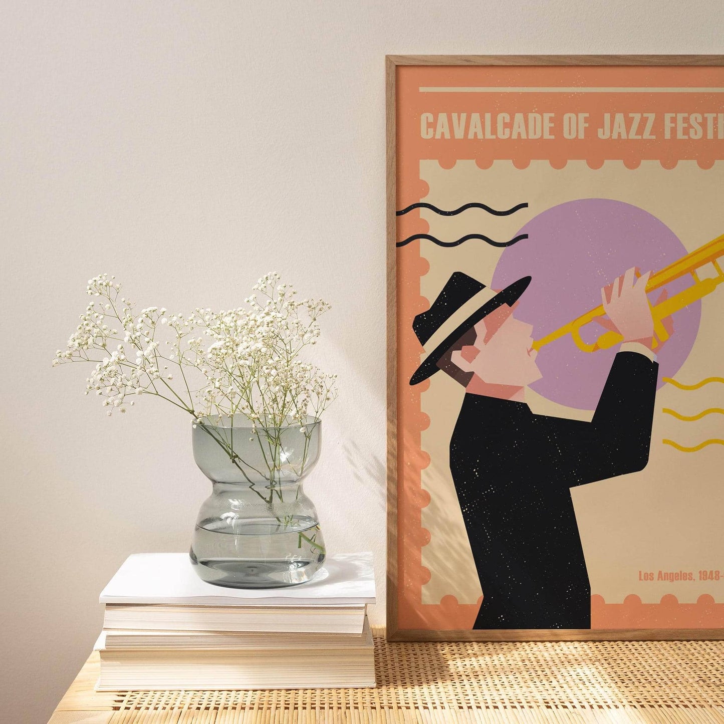 Cavalcade of Jazz Festival Poster Print - HypeSheriff