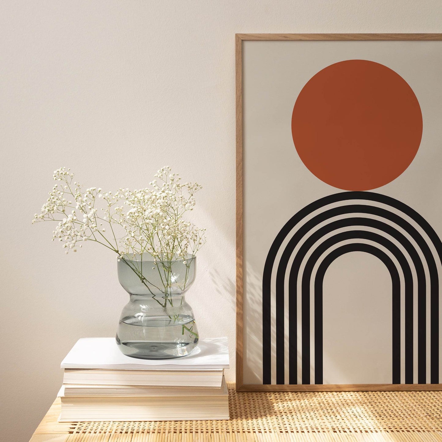 Geometric Rainbow Arch Print - HypeSheriff